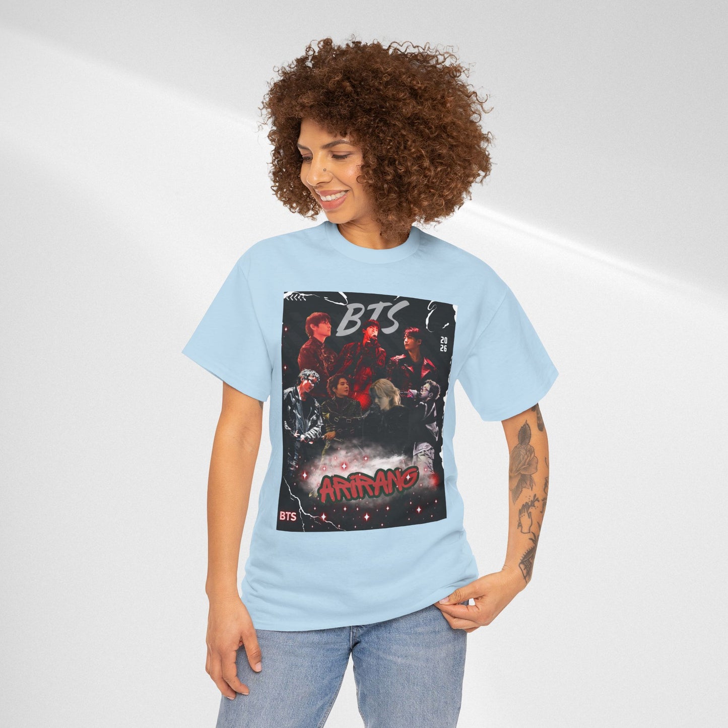 BTS Album Art Graphic Tee — 'Arirang' Fan Shirt