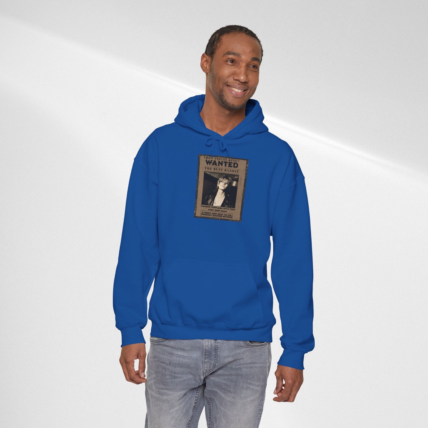 Hoodie Vintage V 'Wanted' Poster Photo Pullover