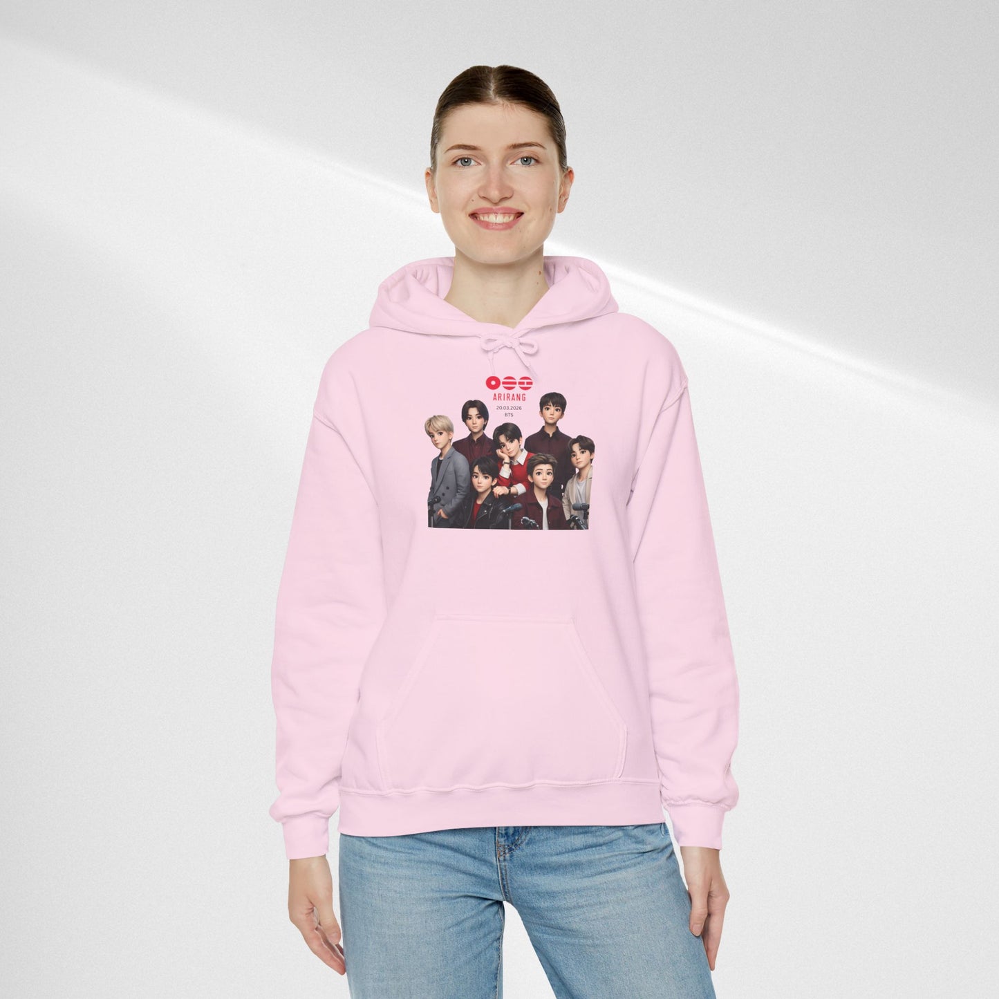 BTS Group Photo Hoodie – Korean Boy Band Pullover