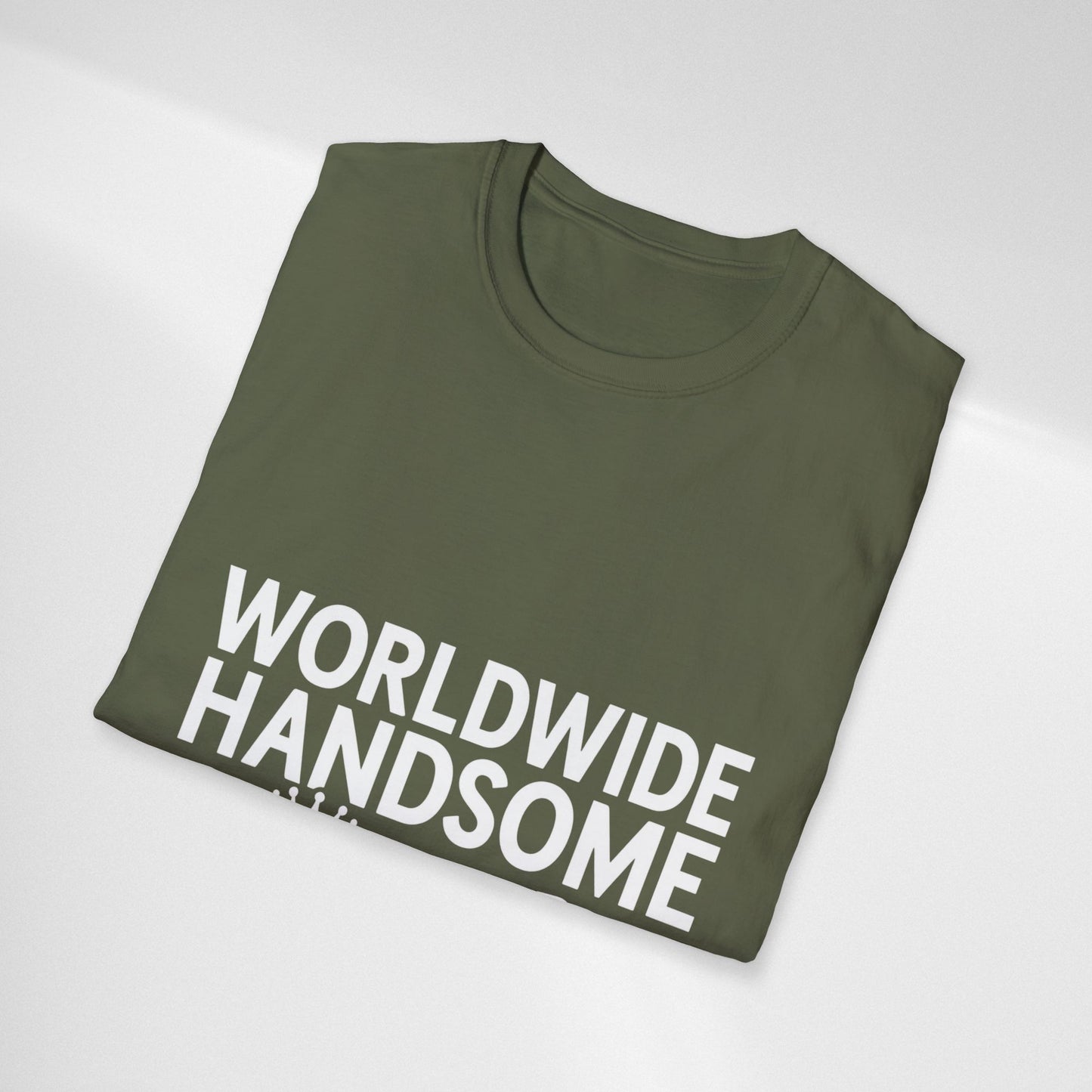 Worldwide Handsome T-Shirt — "jin worldwide handsome" Fan Tee