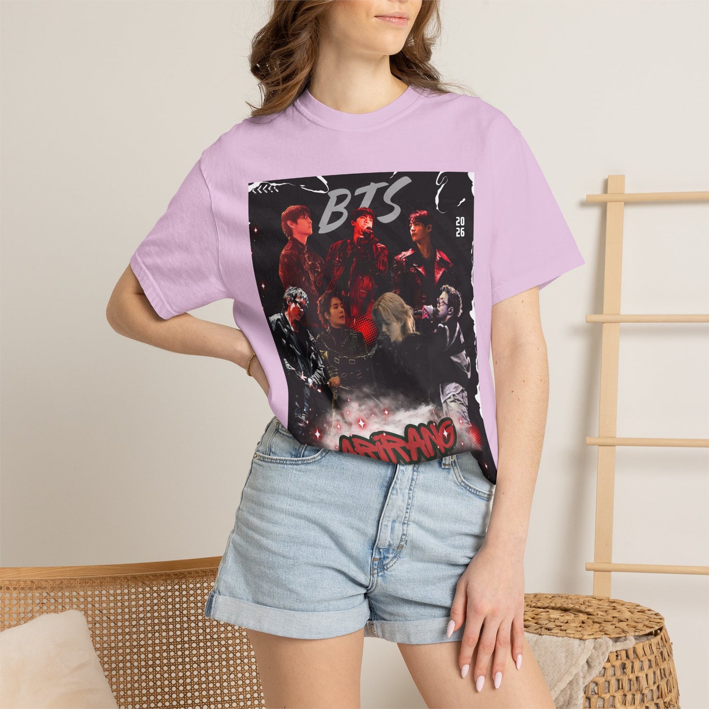 BTS ARIRANG Graphic T-Shirt — "Arirang" BTS Style Concert Tee