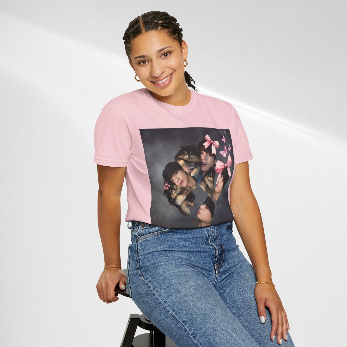 V Too Sweet to Handle T-Shirt — Cute Vintage Photo Collage Tee