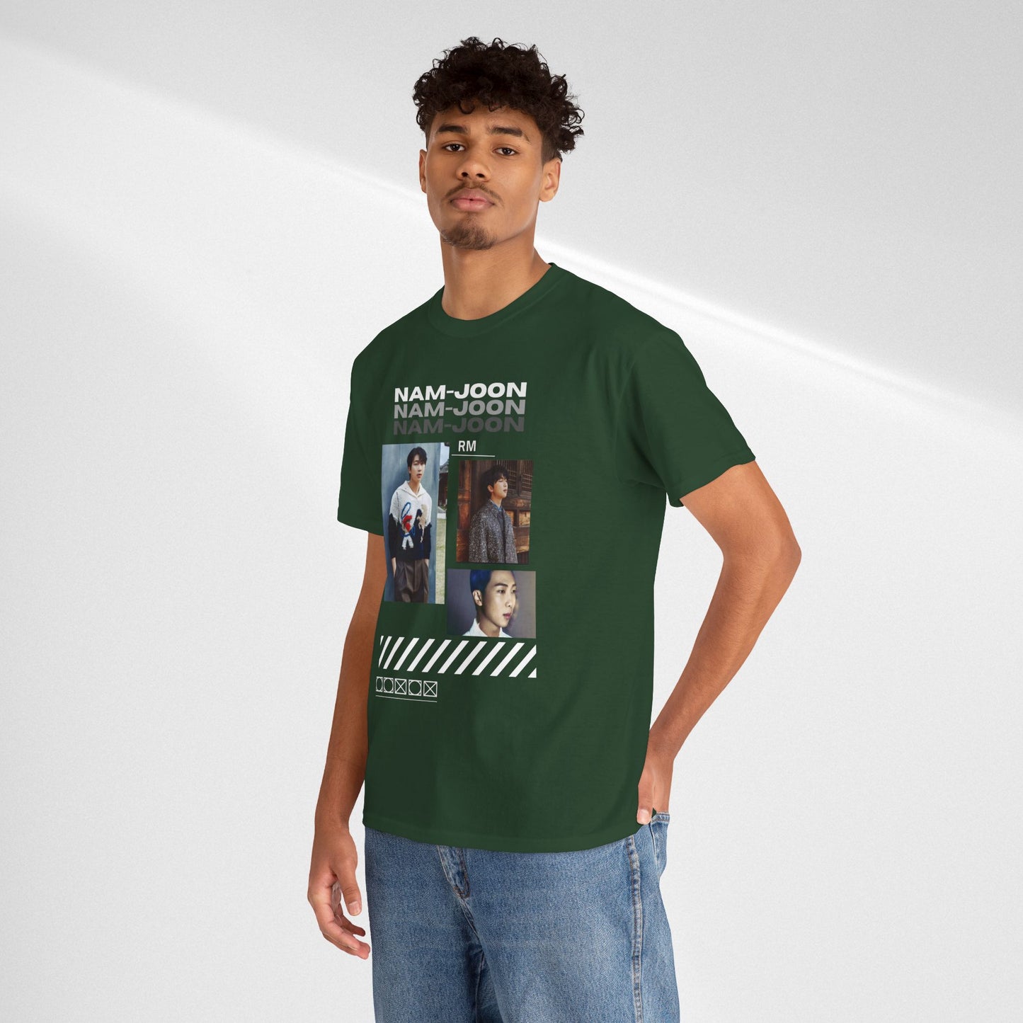 RM (Nam-Joon) Photo Collage K-Pop Graphic Tee