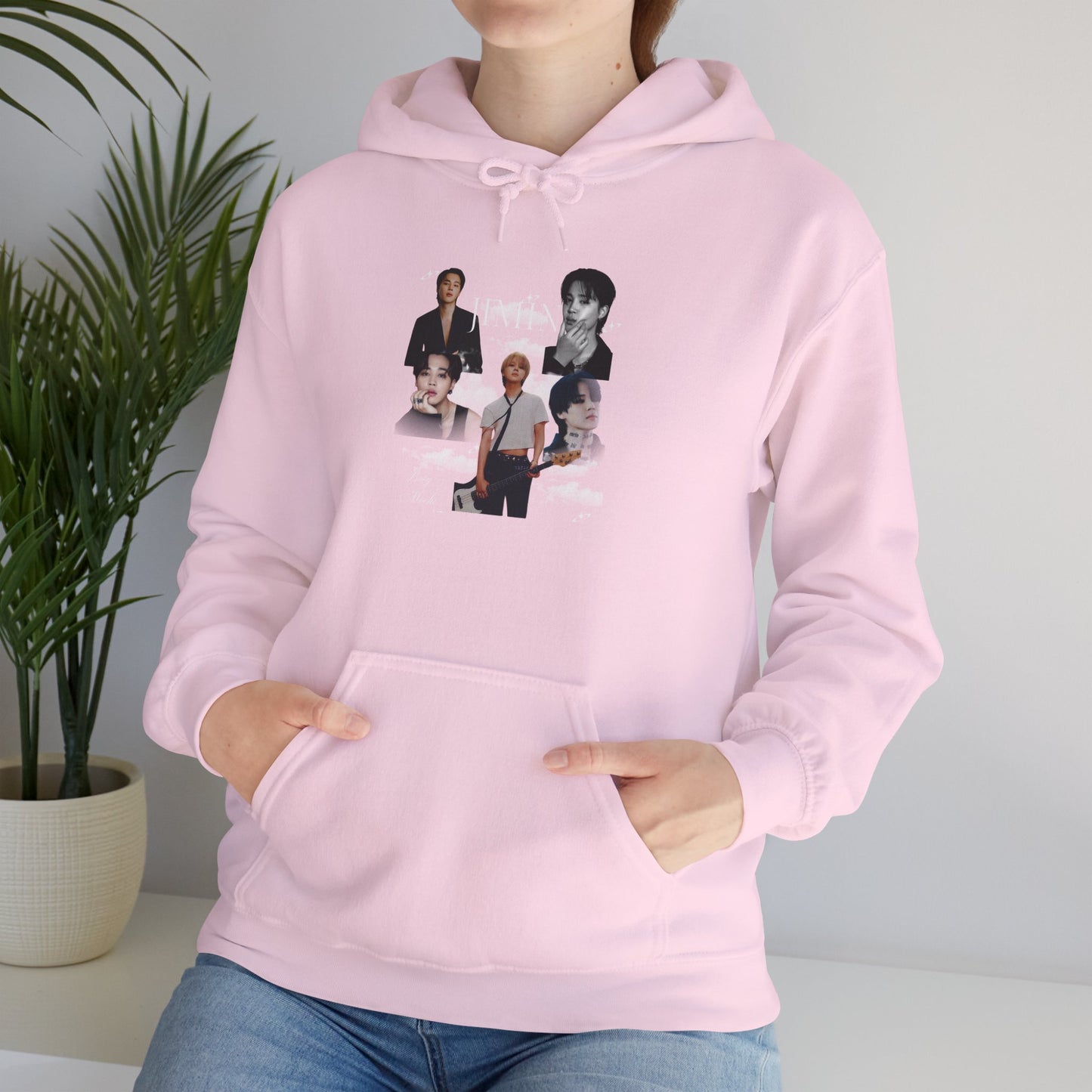 K-Pop Idol JIMIN  Photo Collage Hoodie — Aesthetic Fan Pullover