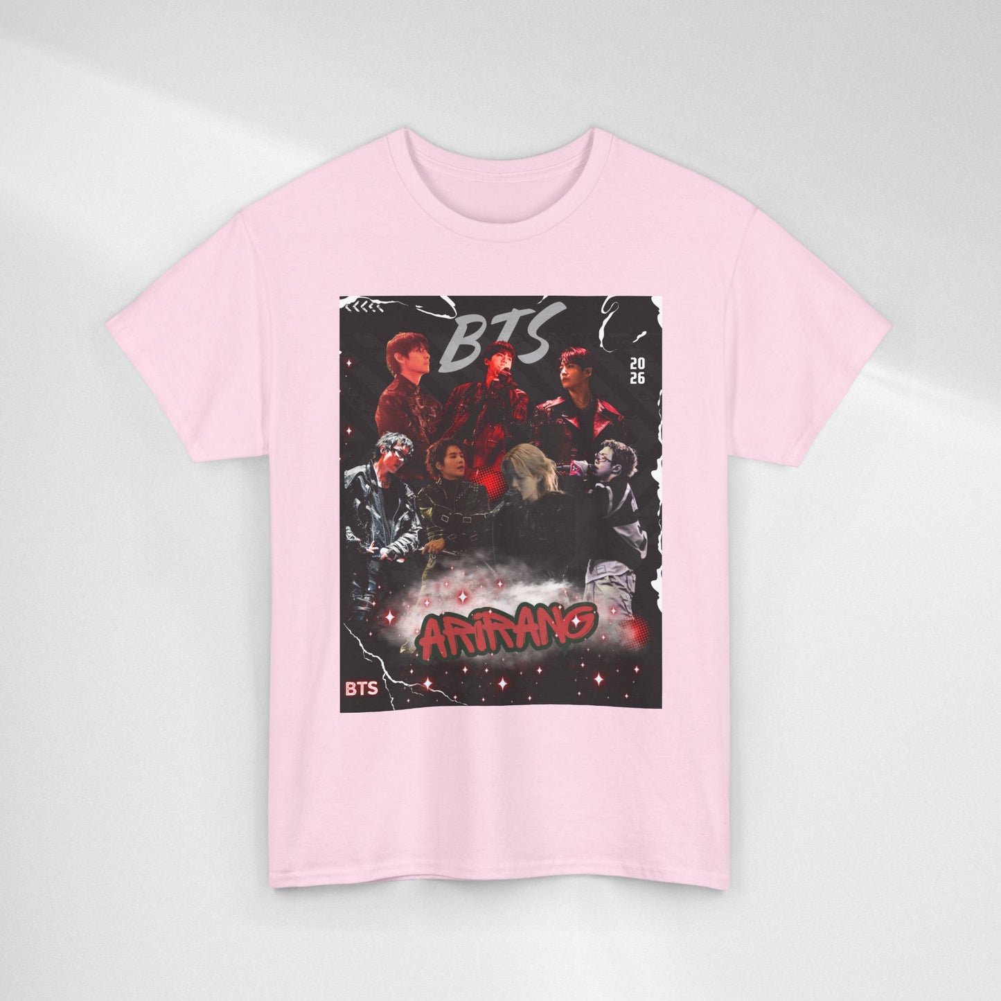 BTS Album Art Graphic Tee — 'Arirang' Fan Shirt