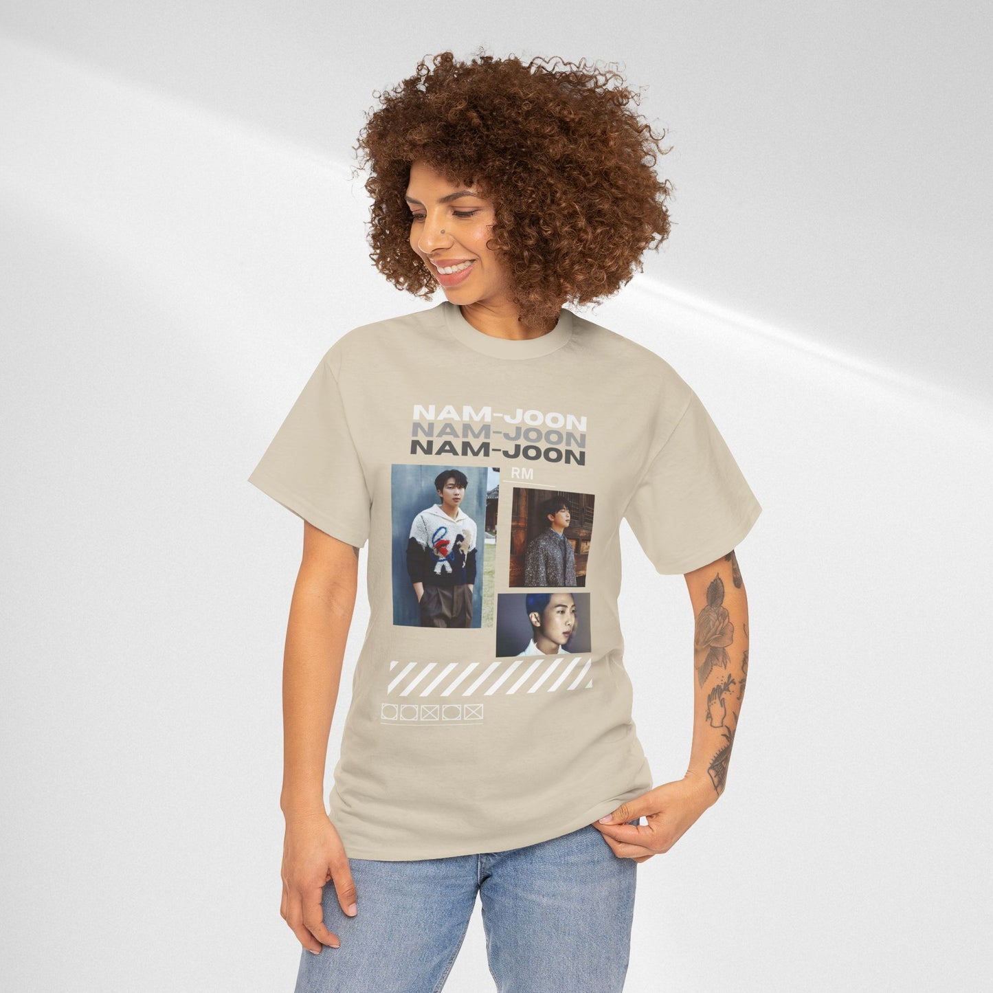 RM (Nam-Joon) Photo Collage K-Pop Graphic Tee
