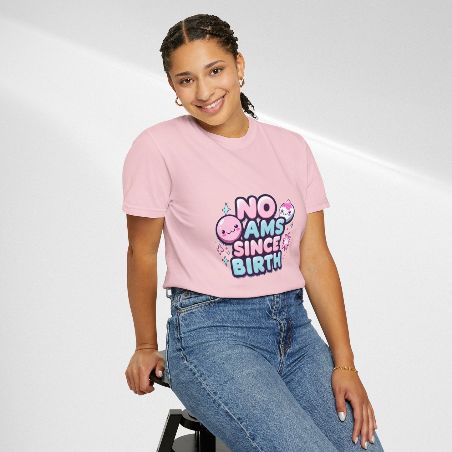 No JAMs Since Birth T-Shirt — Cute Kawaii 'No JAMs Since Birth' Graphic Tee
