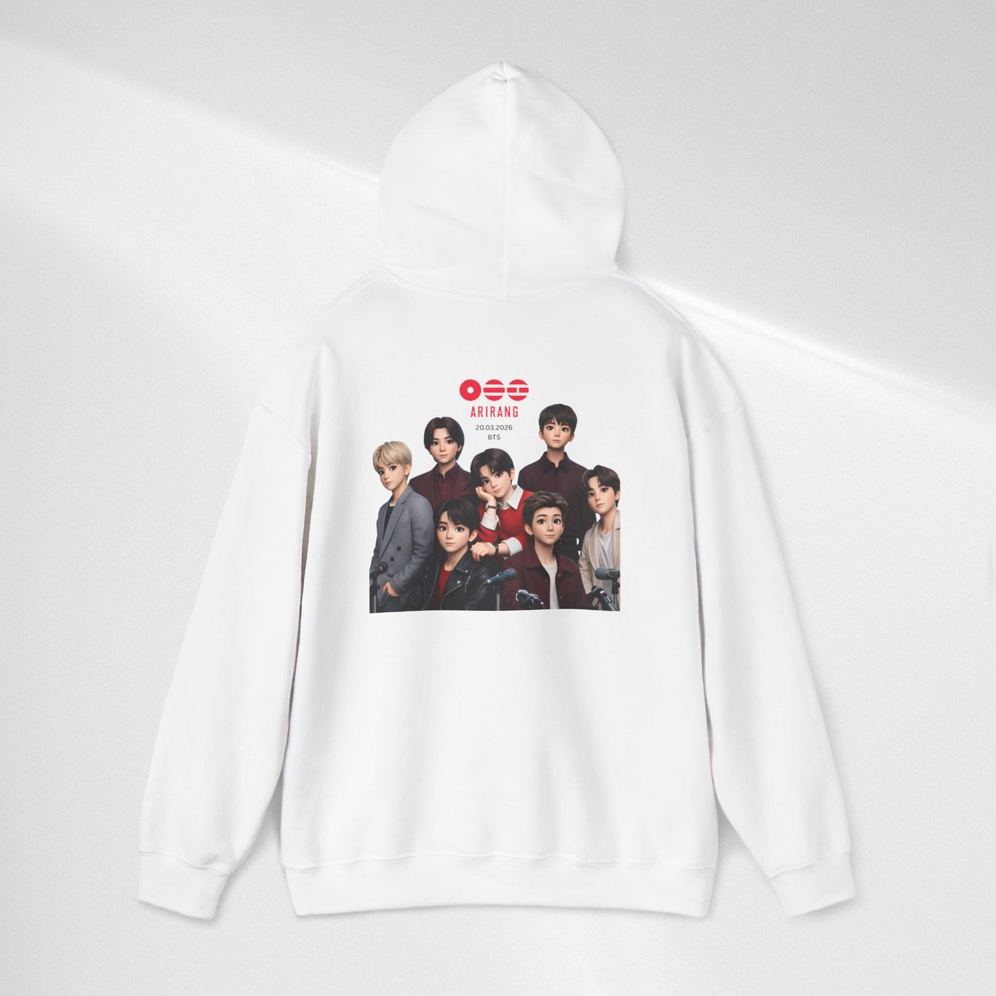 BTS Group Photo Hoodie – Korean Boy Band Pullover