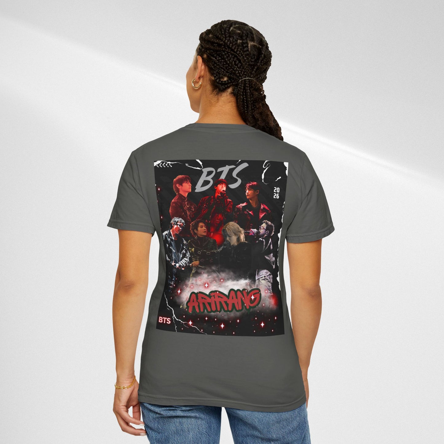 BTS ARIRANG Graphic T-Shirt — "Arirang" BTS Style Concert Tee