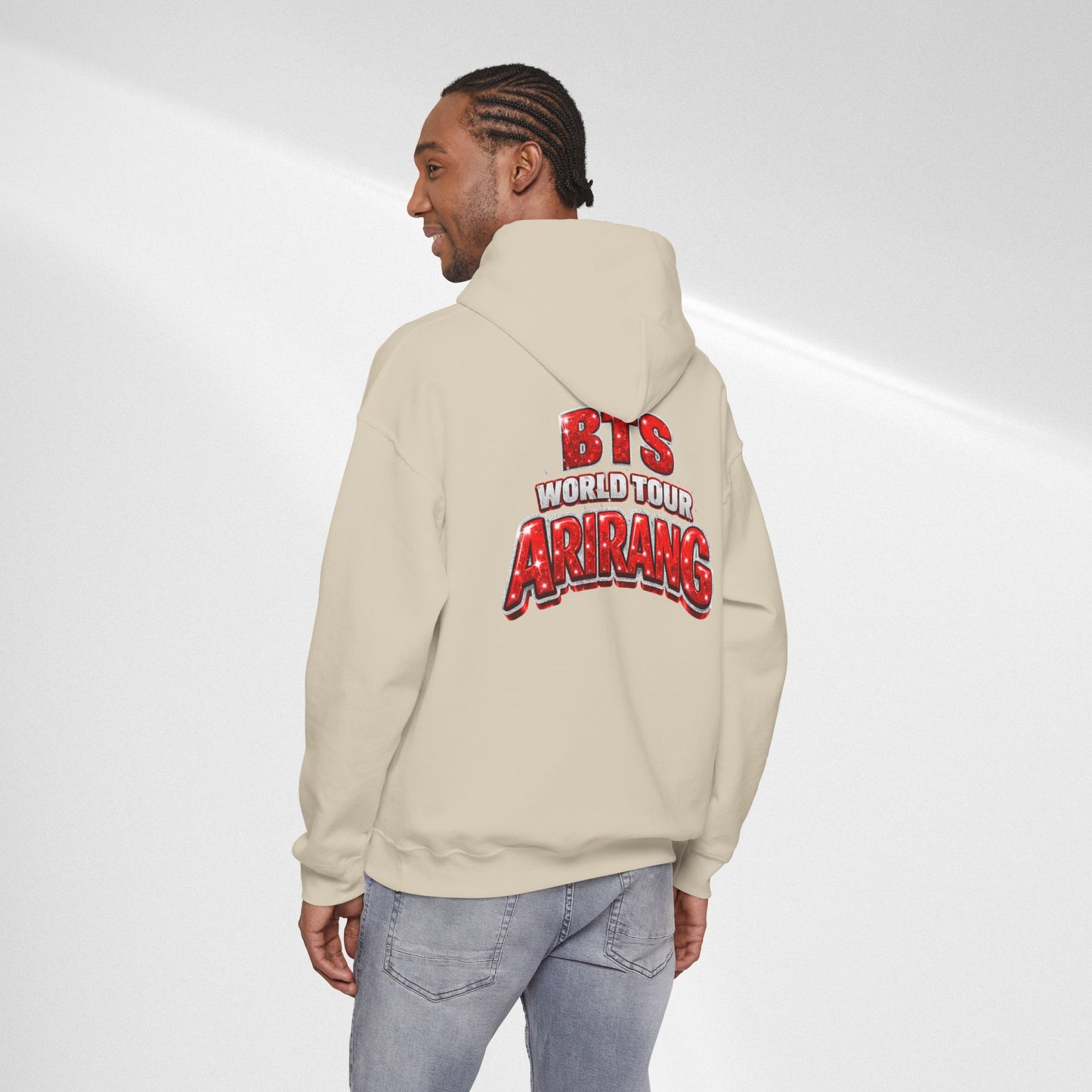 BTS World Tour "Arrang" Hoodie - Graphic K-Pop Concert Pullover