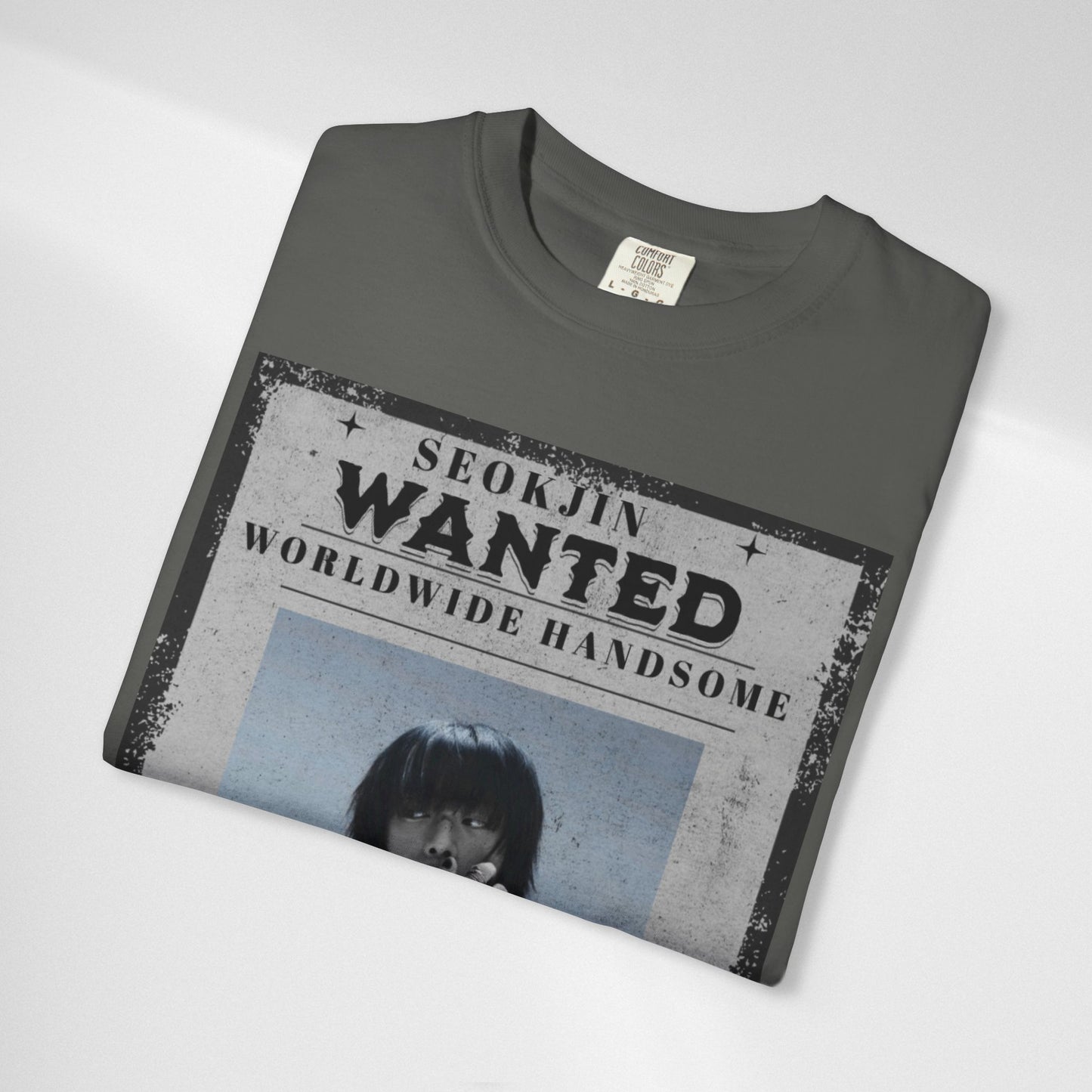 Seokjin "Wanted: Worldwide Handsome" Graphic T-Shirt