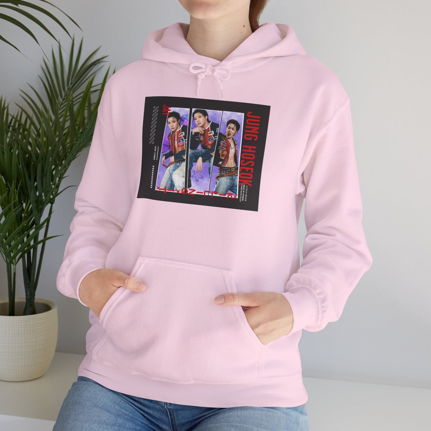JHOPE Retro Band Photo Hoodie — Vintage Concert Graphic Pullover