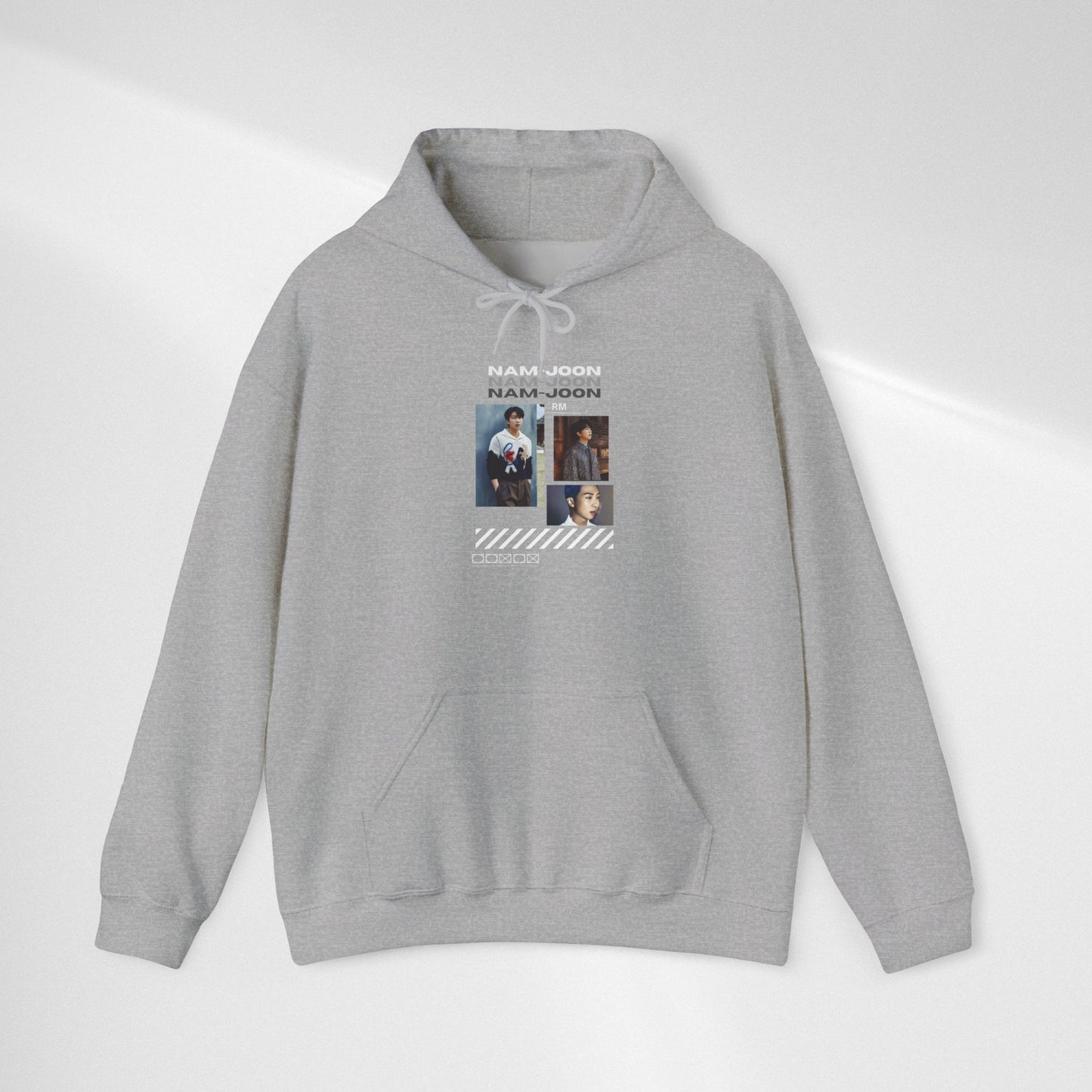 NAMJOON Hoodie — Retro Filmstrip Portrait Pullover