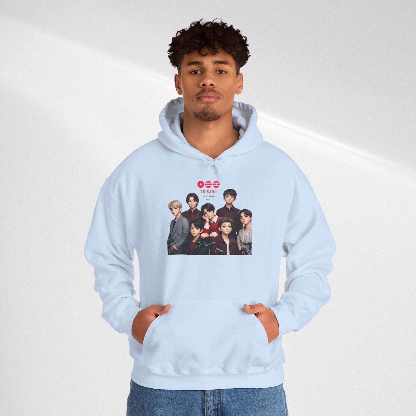 BTS Group Photo Hoodie – Korean Boy Band Pullover