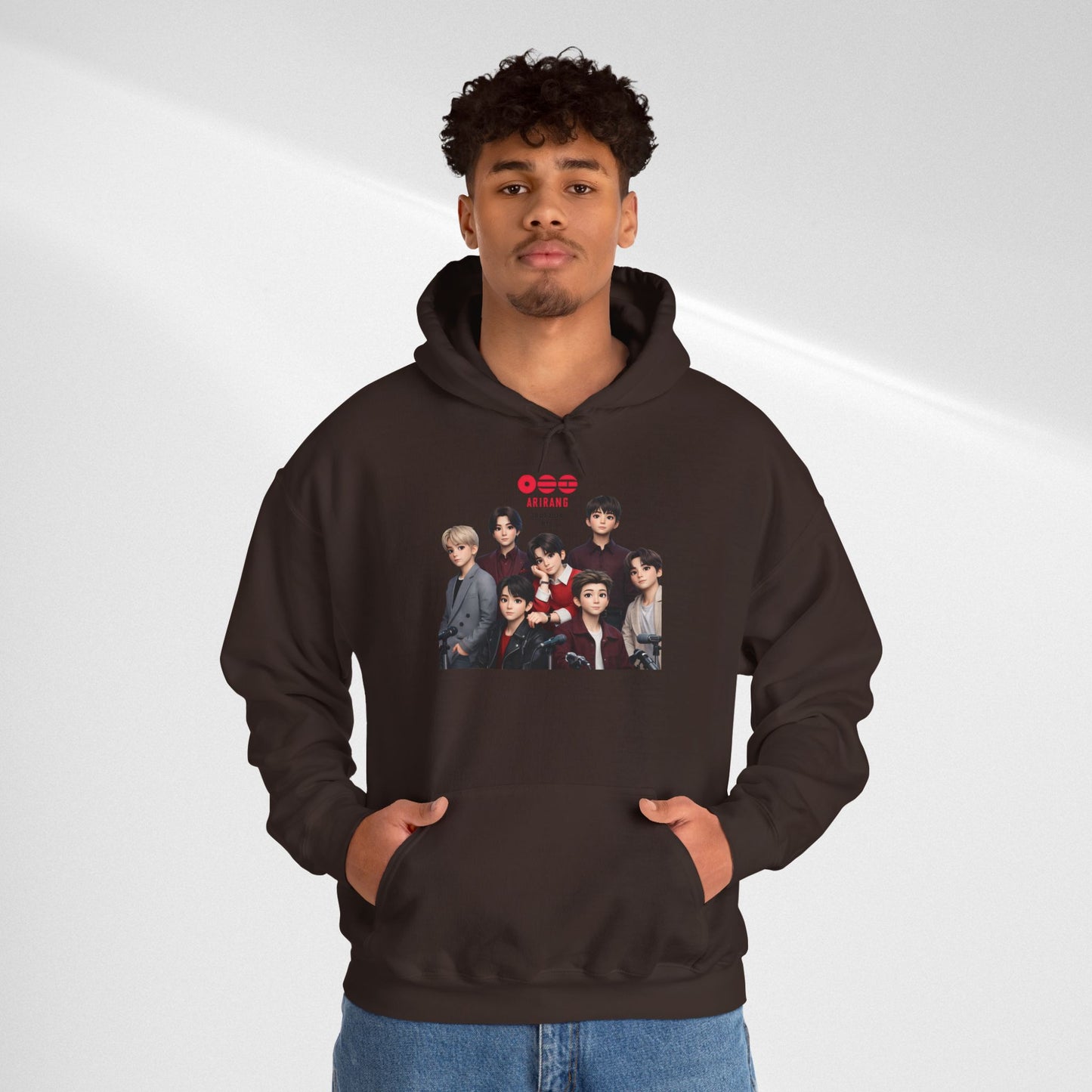 BTS Group Photo Hoodie – Korean Boy Band Pullover