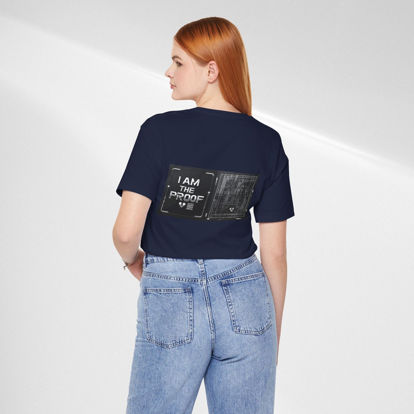 Bulletproof Vest Floral Tee — “I Am The Proof” Graphic T‑Shirt