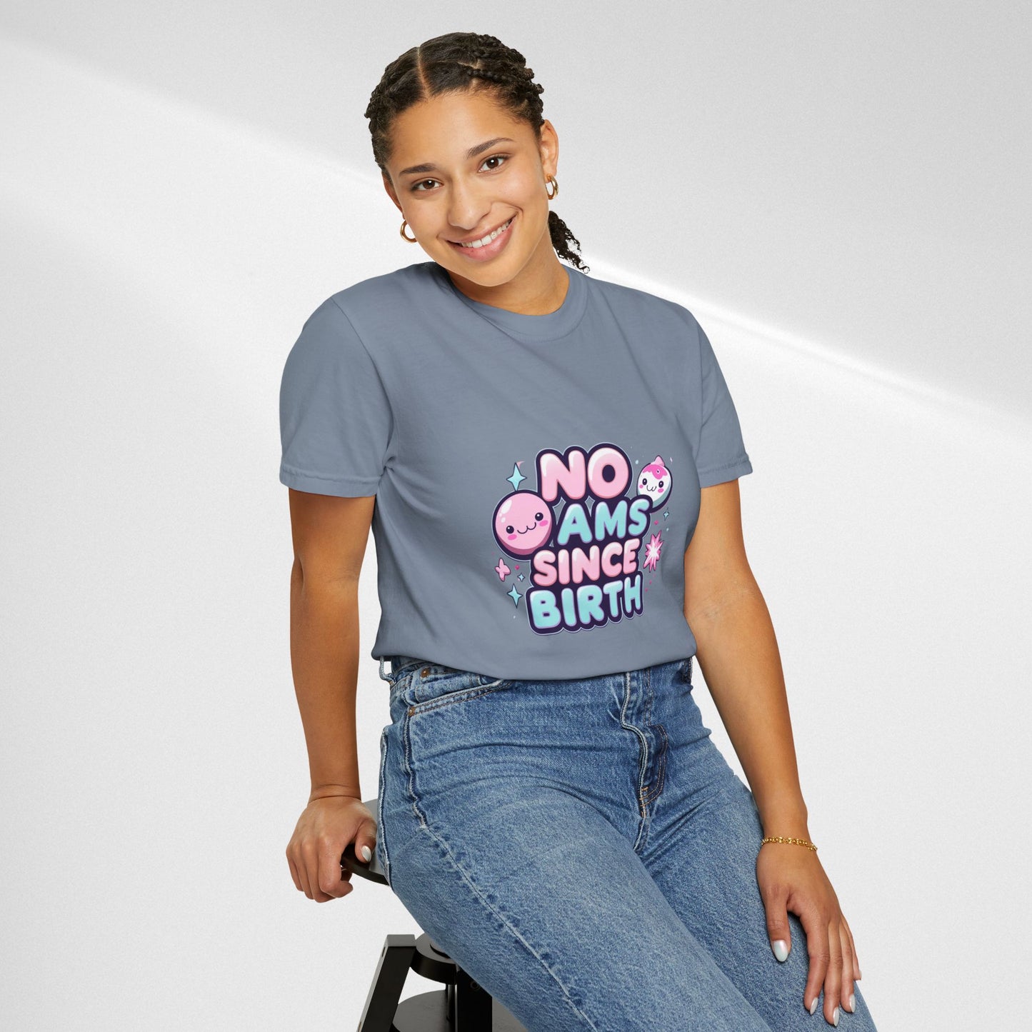 No JAMs Since Birth T-Shirt — Cute Kawaii 'No JAMs Since Birth' Graphic Tee
