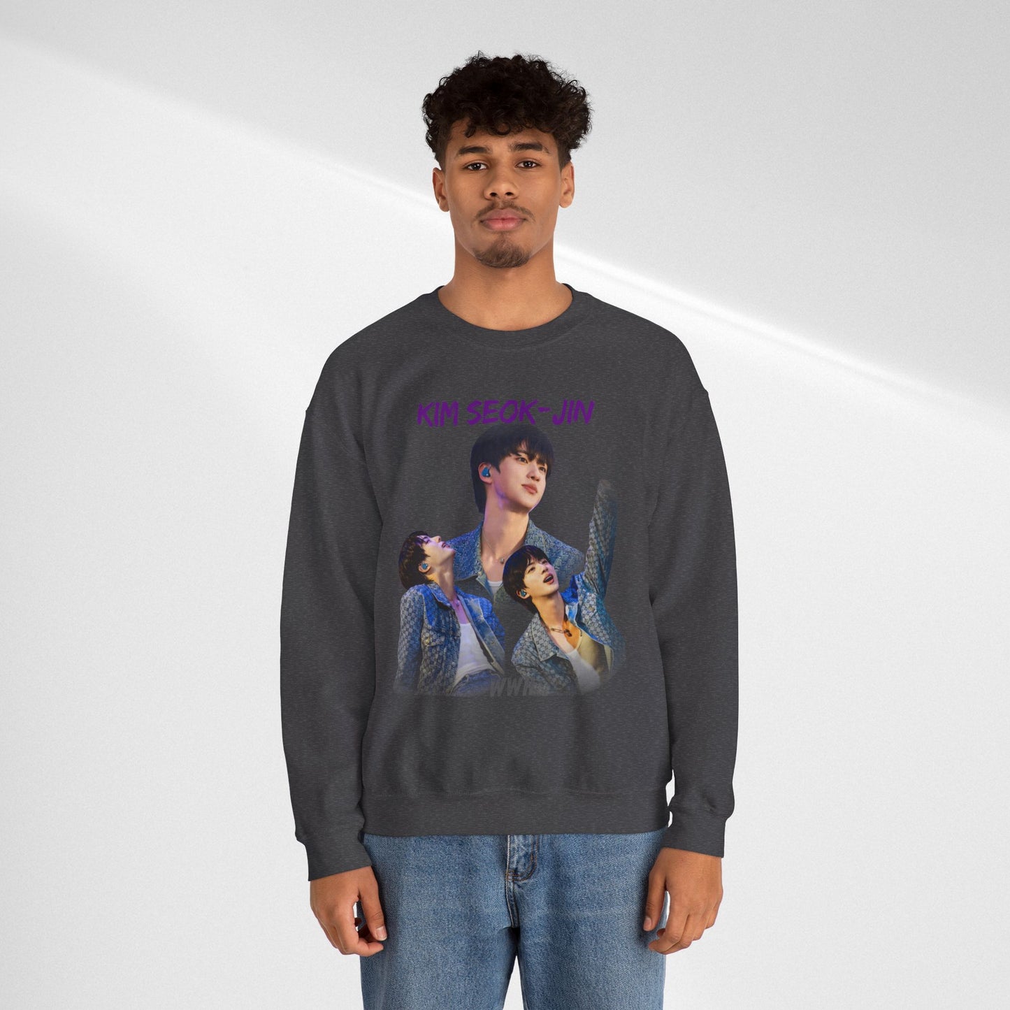 JIN Photo Collage Crewneck Sweatshirt
