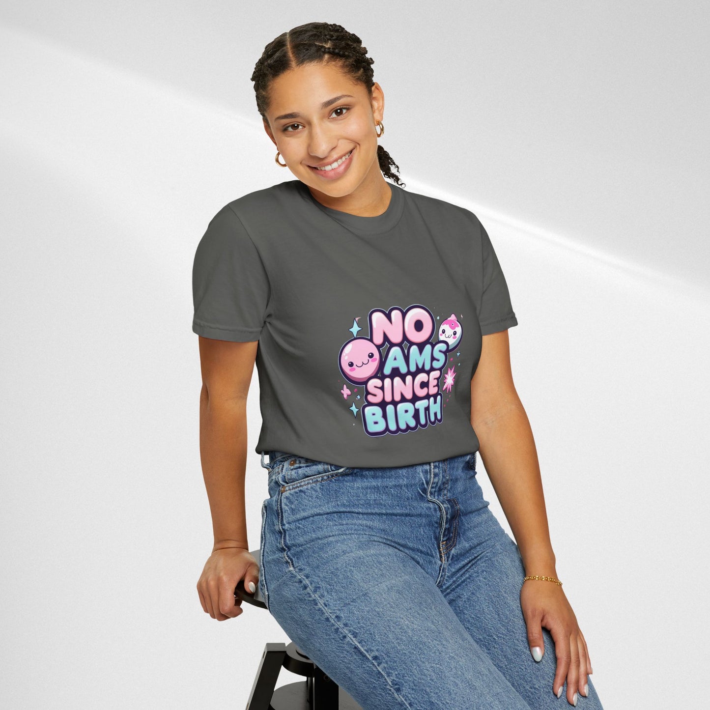 No JAMs Since Birth T-Shirt — Cute Kawaii 'No JAMs Since Birth' Graphic Tee