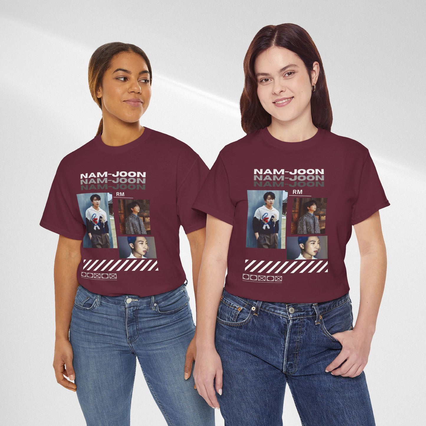 RM (Nam-Joon) Photo Collage K-Pop Graphic Tee