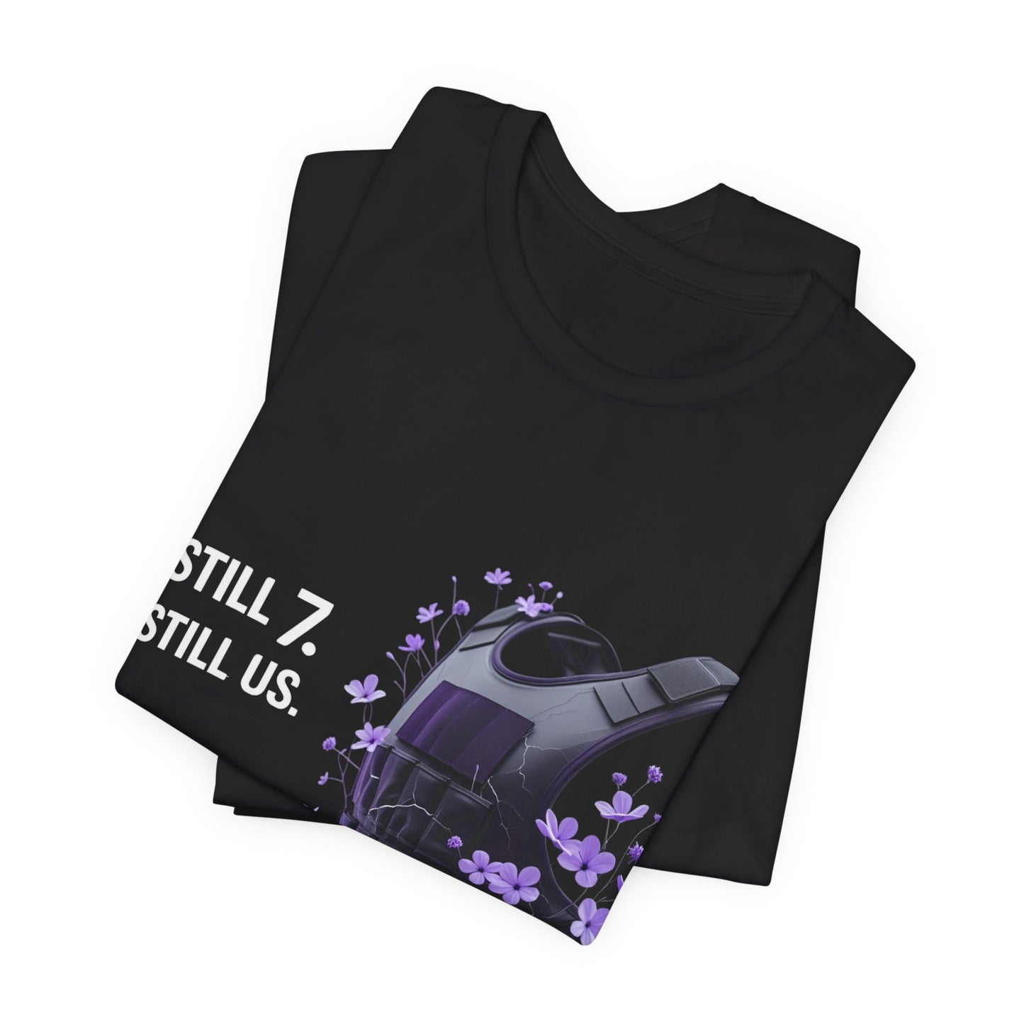 Bulletproof Vest Floral Tee — “I Am The Proof” Graphic T‑Shirt