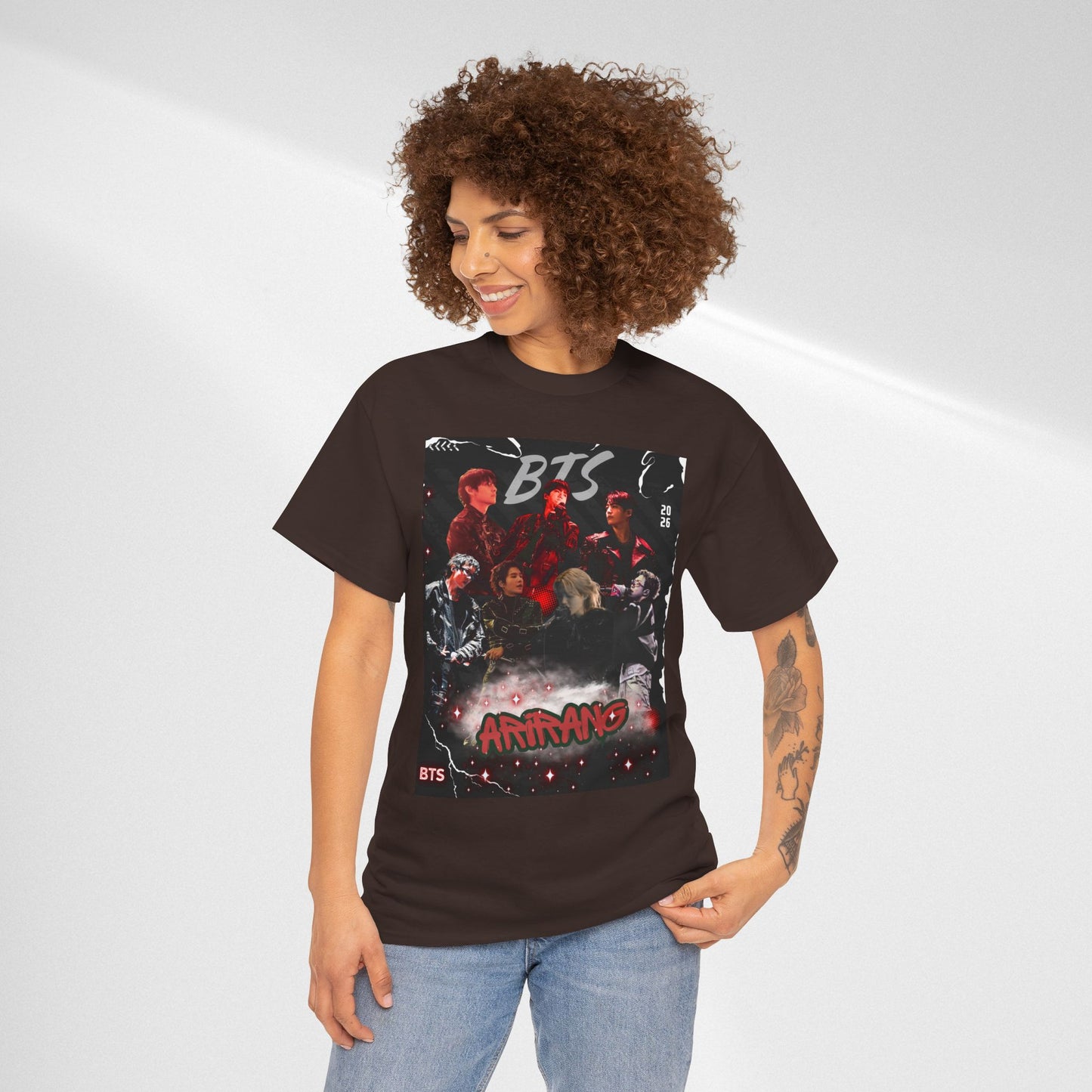 BTS Album Art Graphic Tee — 'Arirang' Fan Shirt