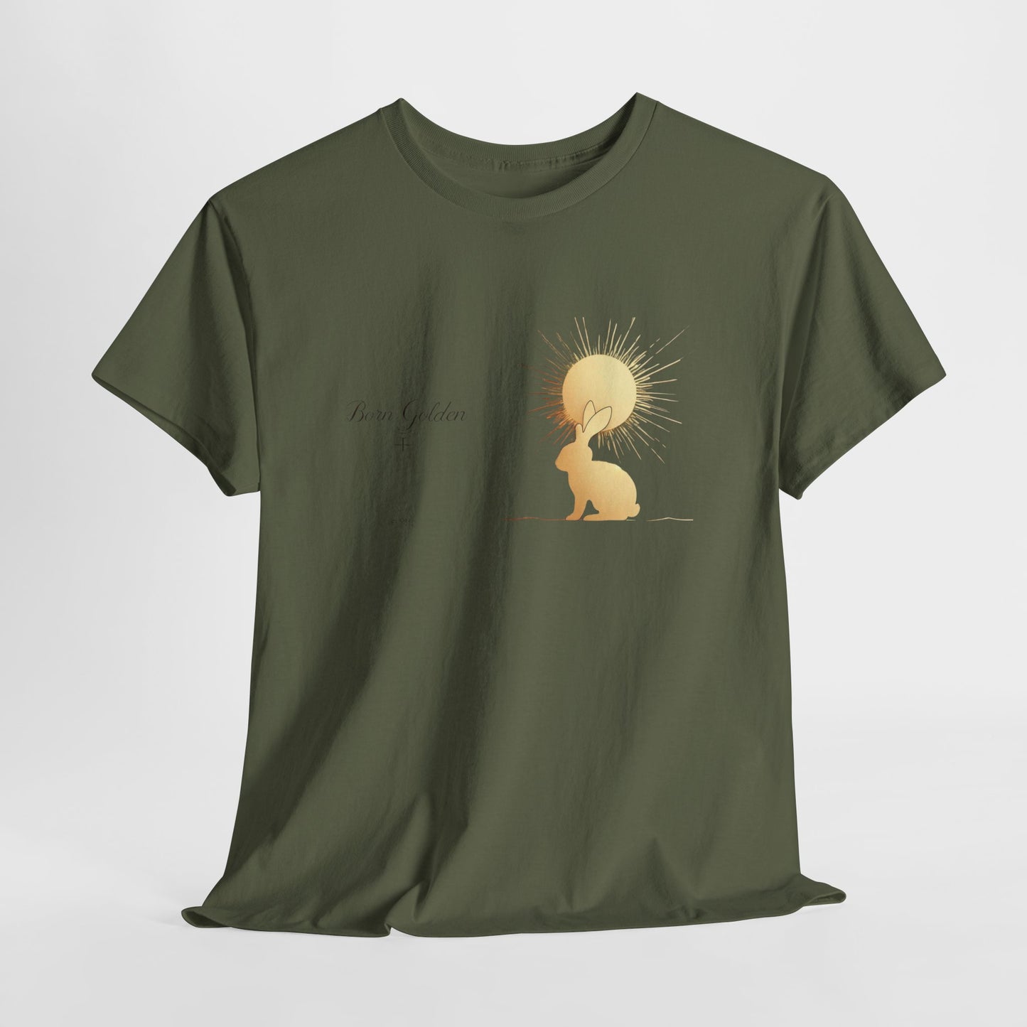 JK Golden Child T-Shirt — 'Born Golden' Cute Kids Illustration Tee