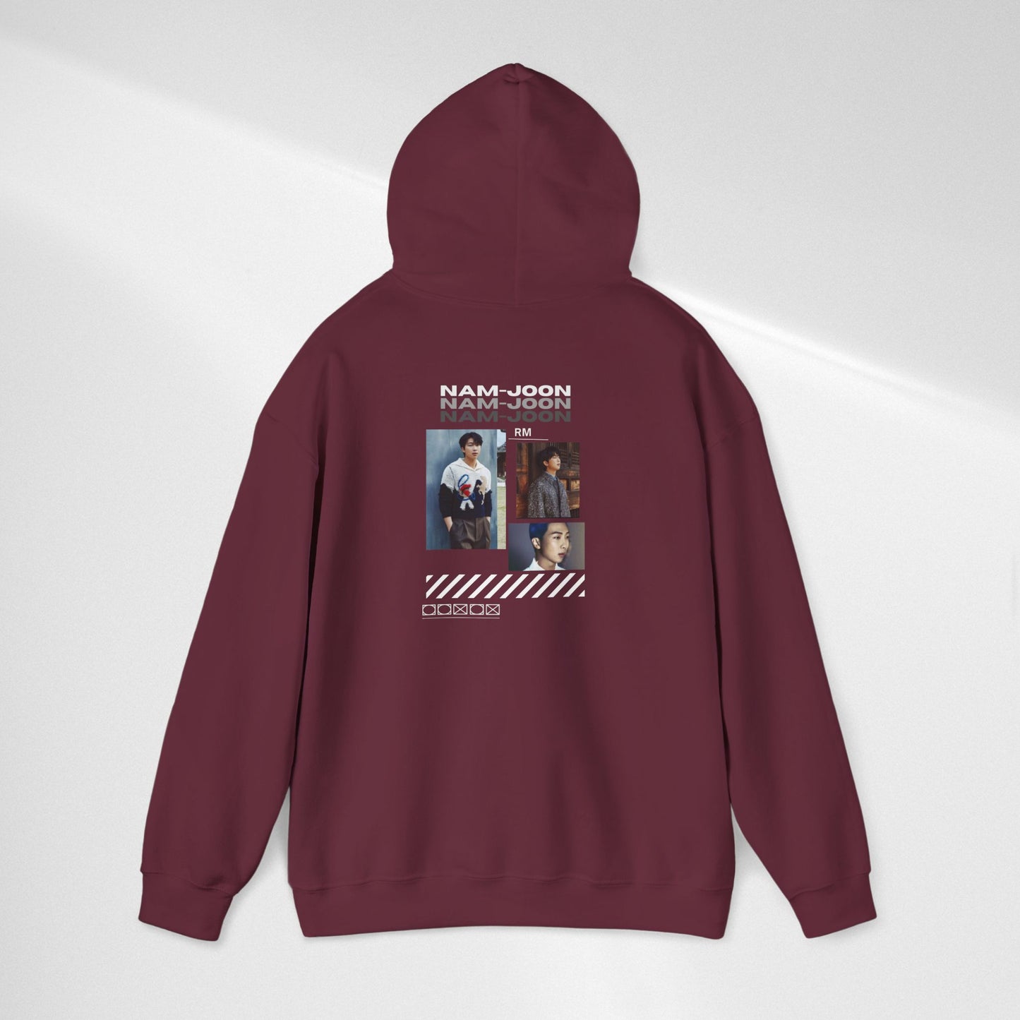 NAMJOON Hoodie — Retro Filmstrip Portrait Pullover