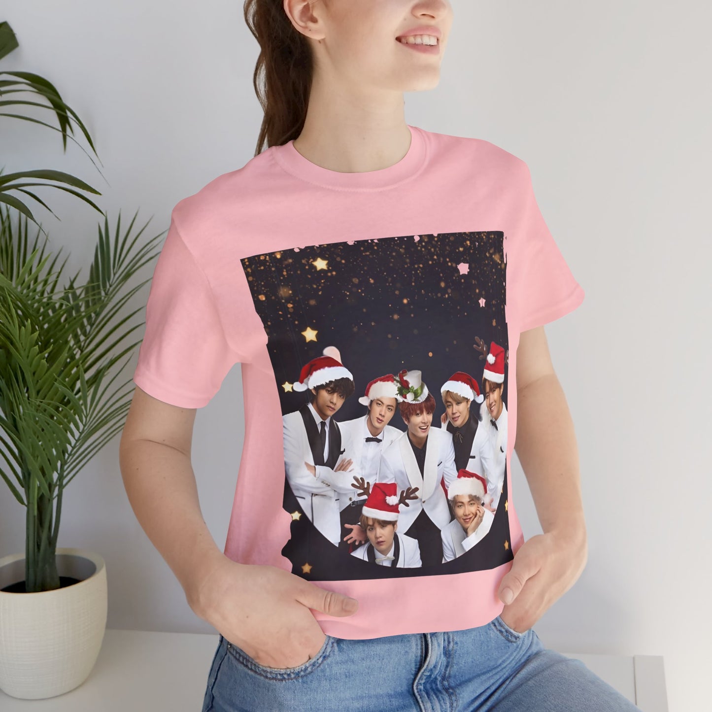 BTS Holiday Photo Crew Christmas Tee