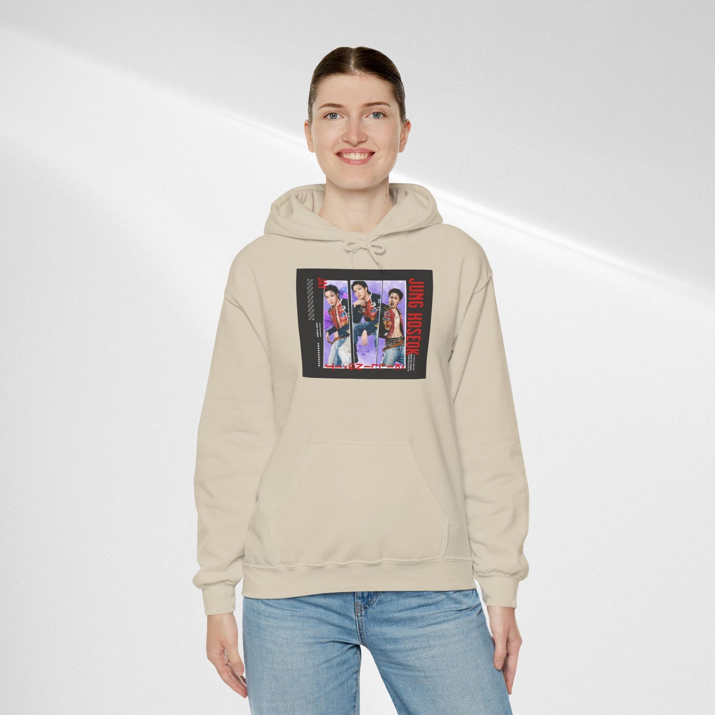 JHOPE Retro Band Photo Hoodie — Vintage Concert Graphic Pullover