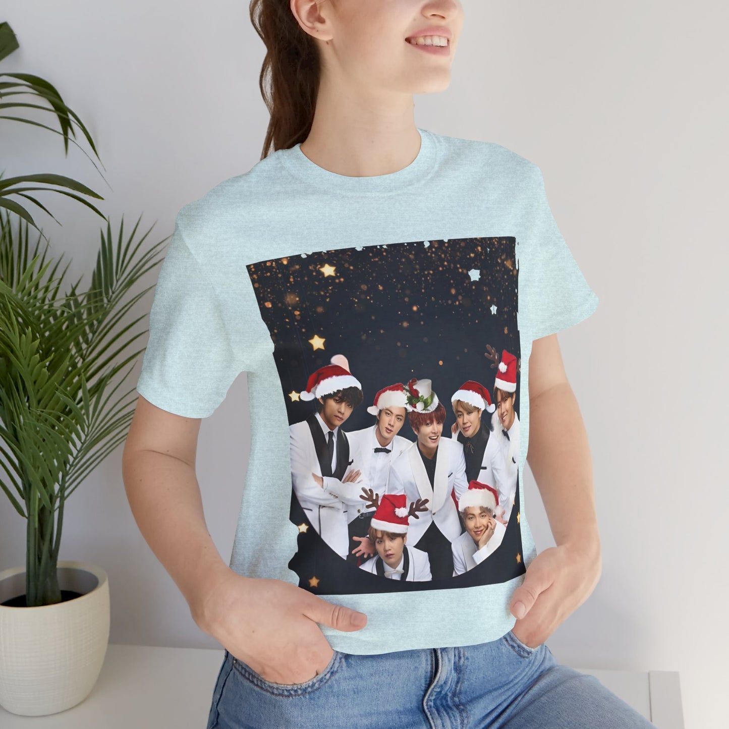 BTS Holiday Photo Crew Christmas Tee