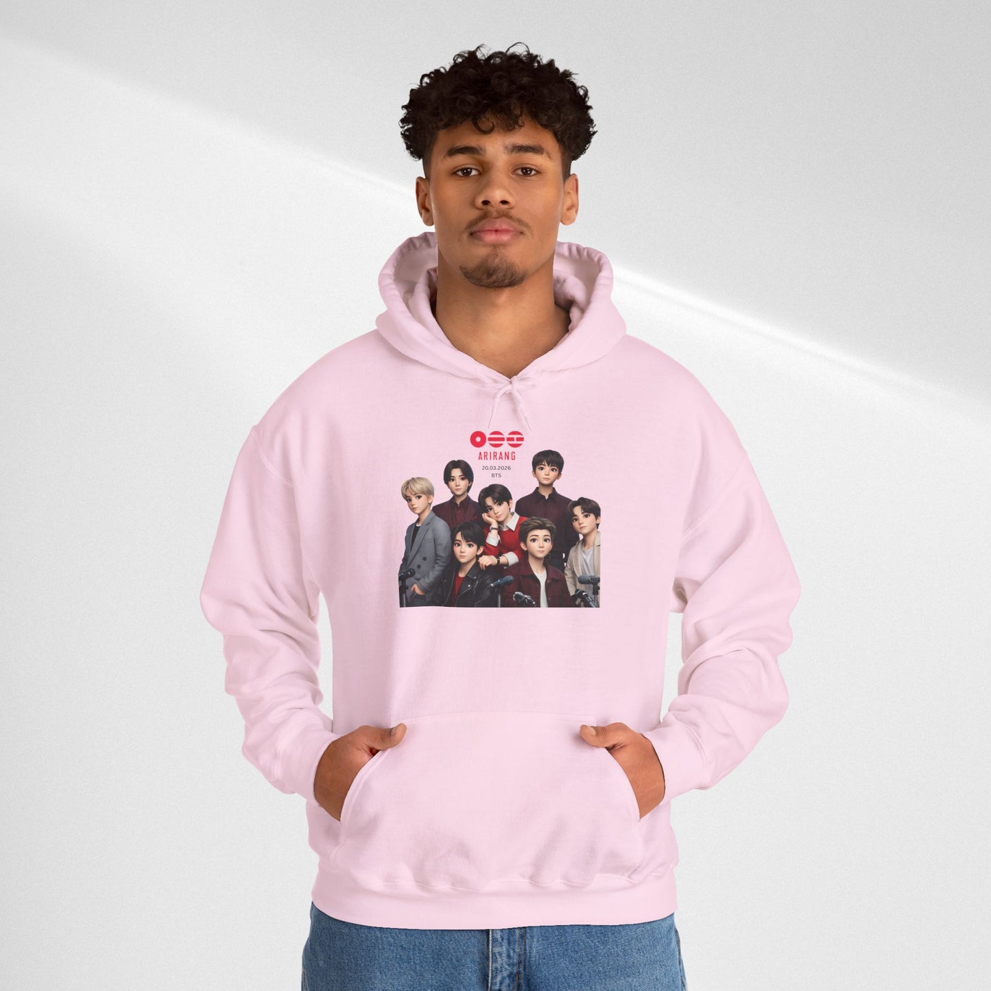 BTS Group Photo Hoodie – Korean Boy Band Pullover