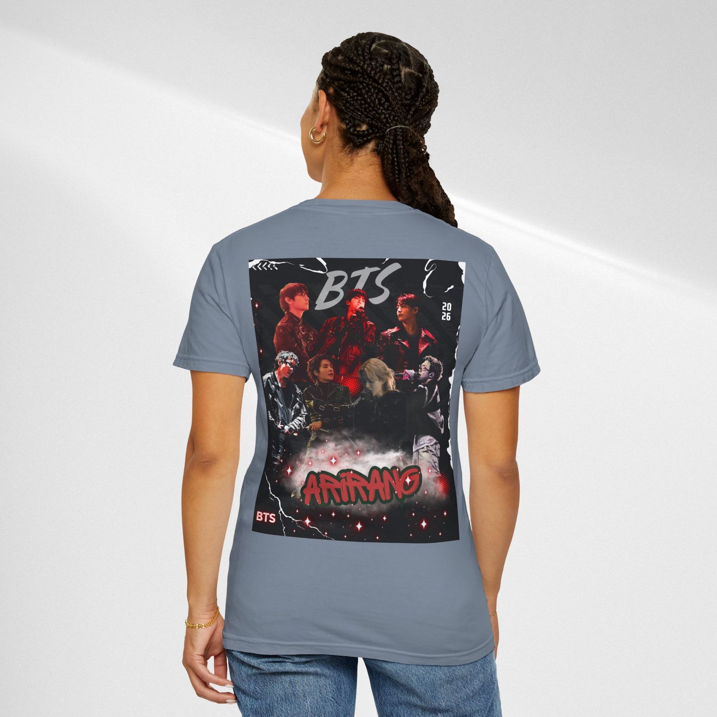 BTS ARIRANG Graphic T-Shirt — "Arirang" BTS Style Concert Tee