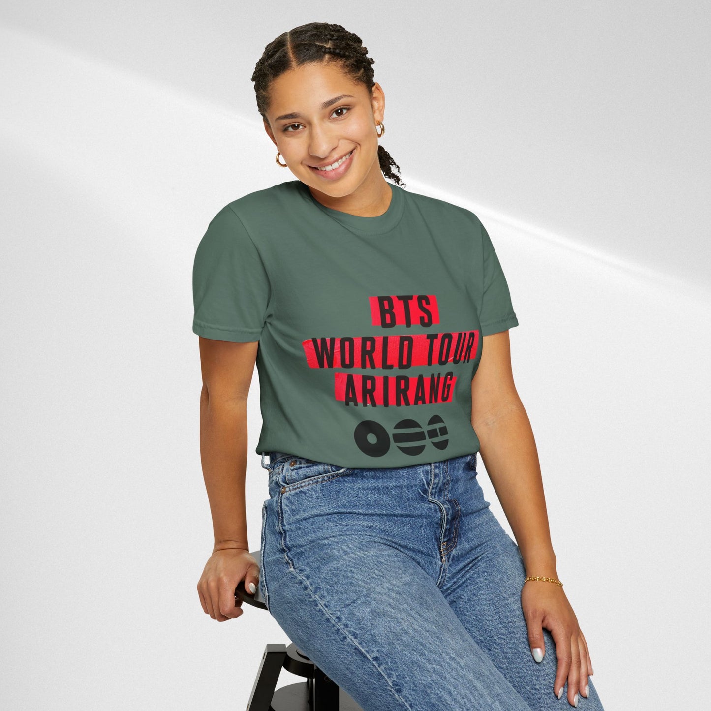 BTS World Tour T-Shirt — "BTS World Tour Arirang" Concert Tee