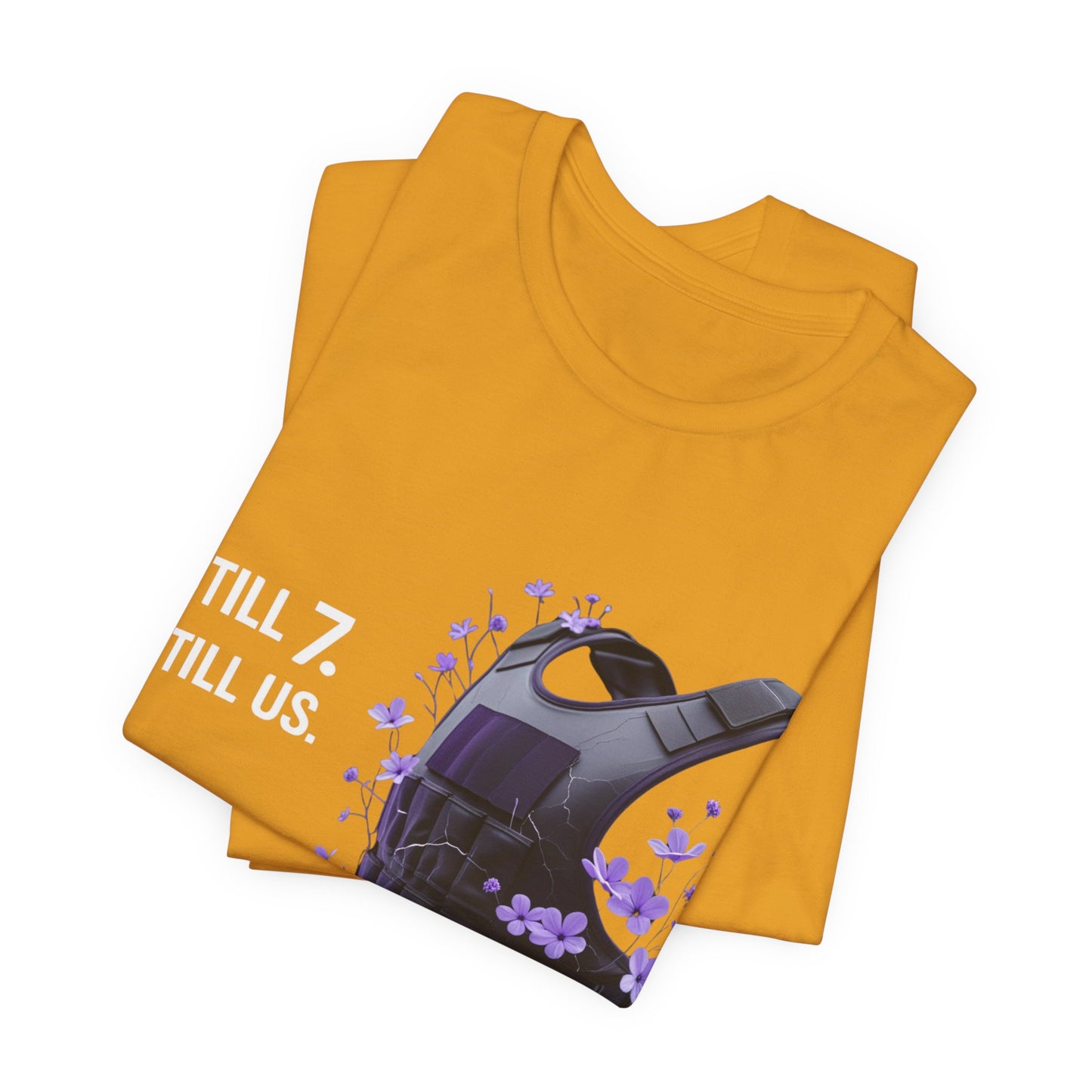 Bulletproof Vest Floral Tee — “I Am The Proof” Graphic T‑Shirt