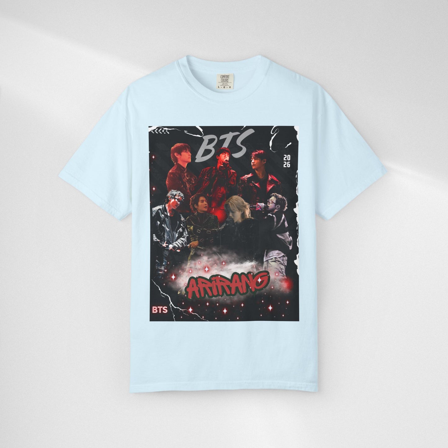 BTS ARIRANG Graphic T-Shirt — "Arirang" BTS Style Concert Tee