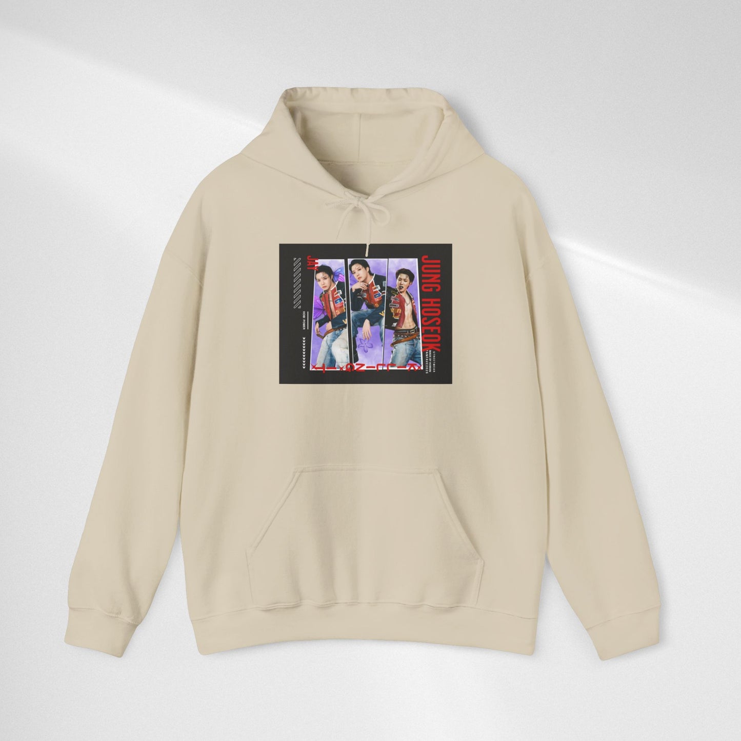 JHOPE Retro Band Photo Hoodie — Vintage Concert Graphic Pullover