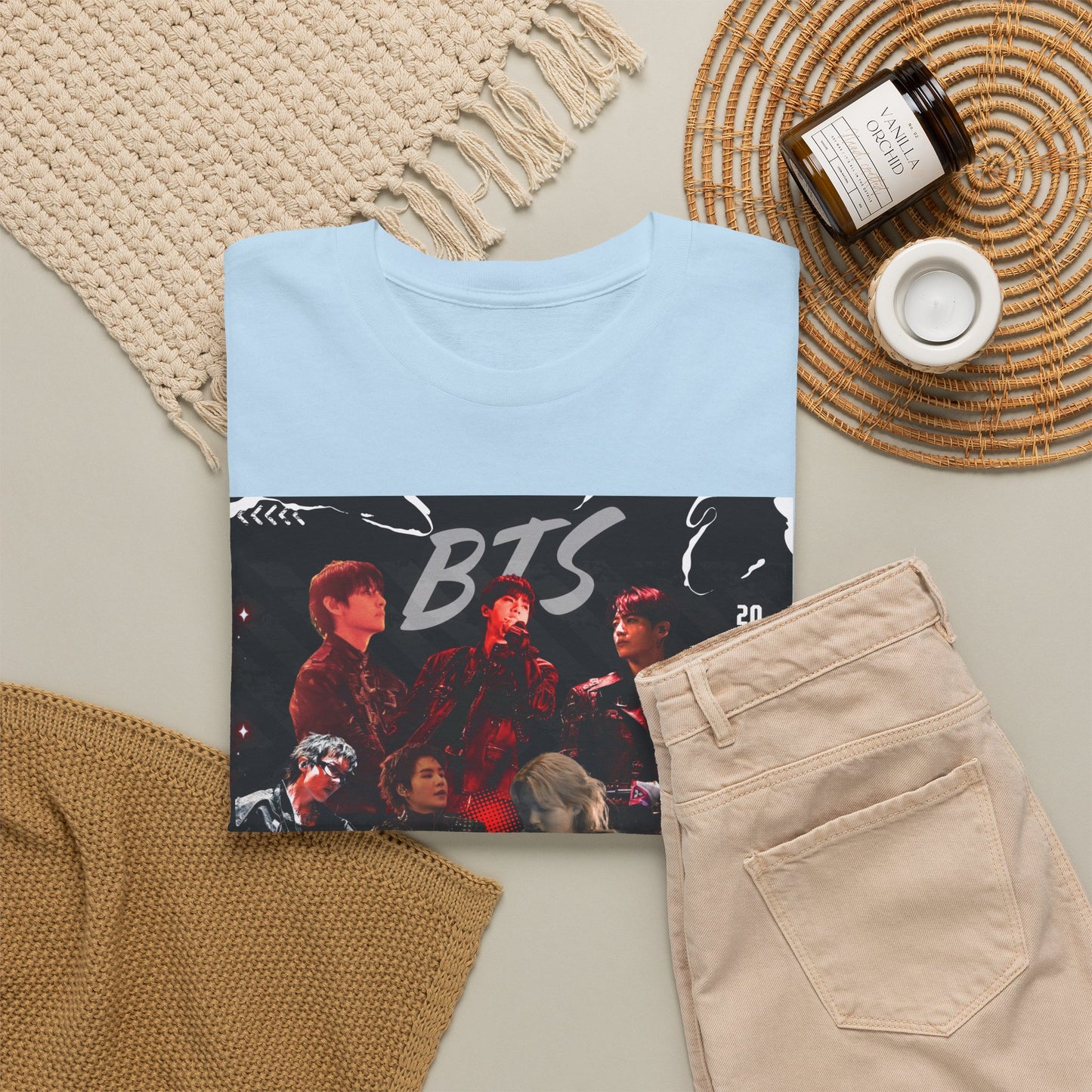 BTS Album Art Graphic Tee — 'Arirang' Fan Shirt