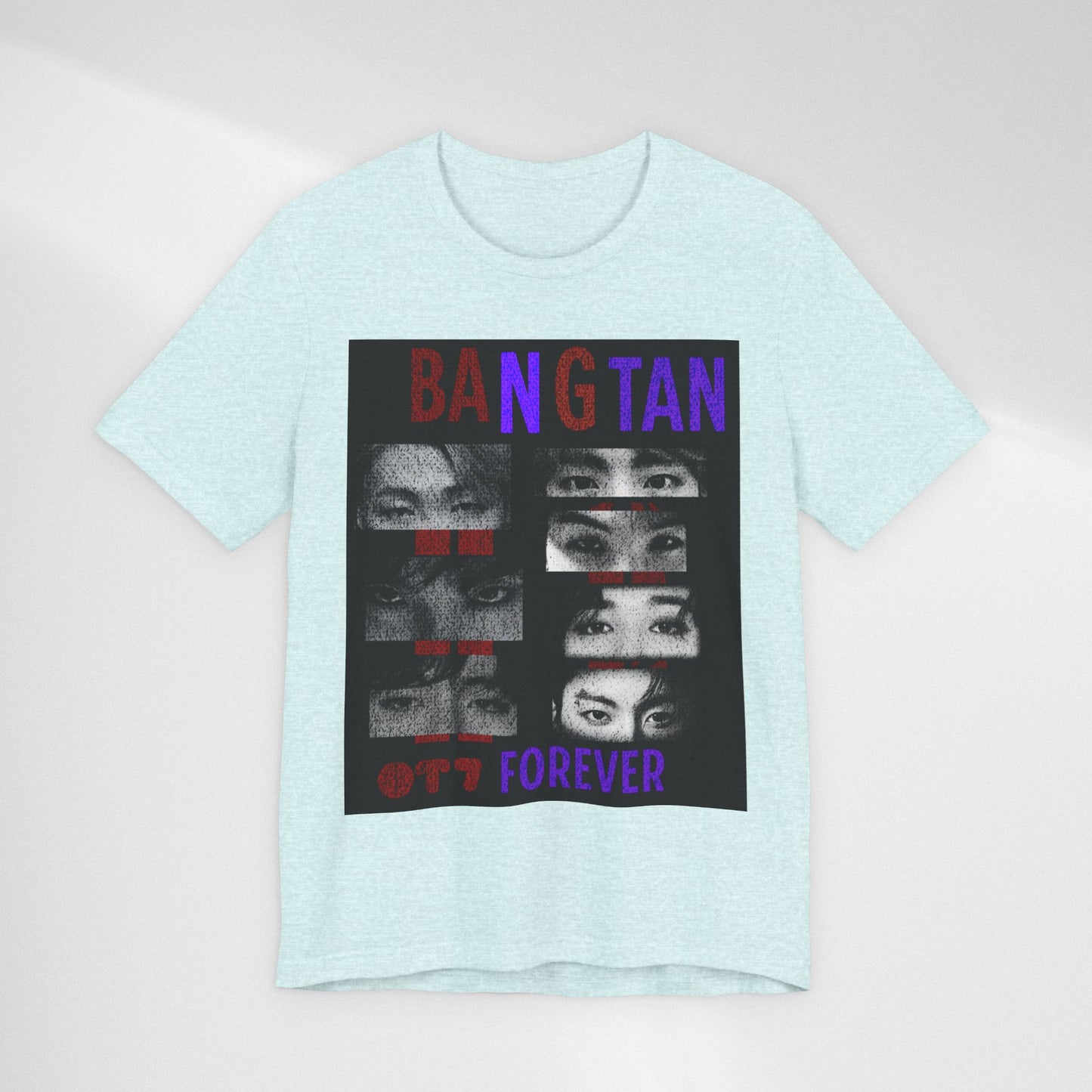 Bangtan Forever BTS Eyes Graphic Tee – K‑Pop Fan Shirt