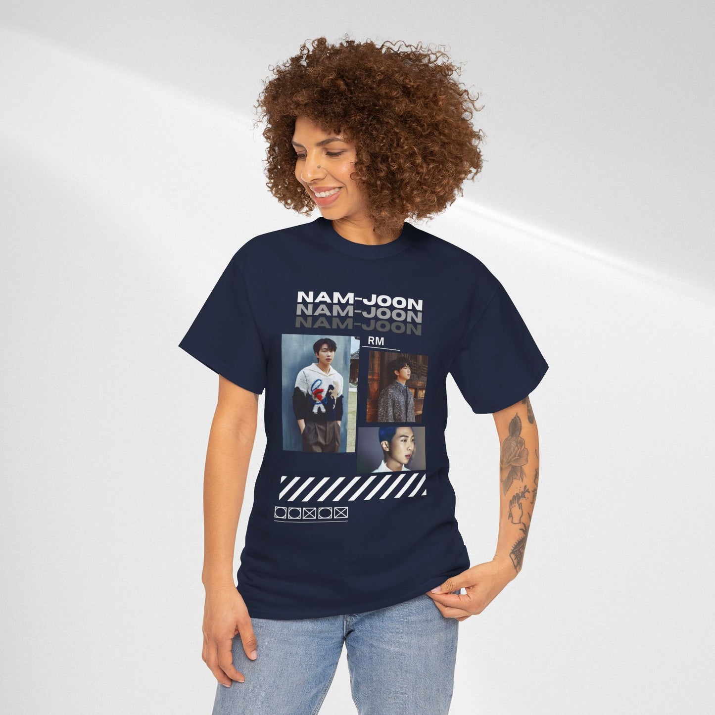 RM (Nam-Joon) Photo Collage K-Pop Graphic Tee