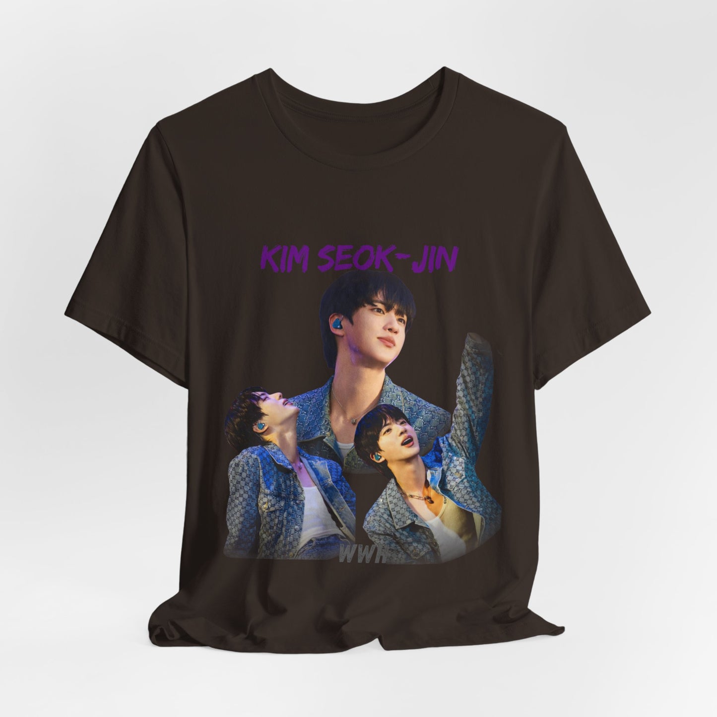 K-Pop Idol Photo Tee — 'Kim Seok-Jin' Graphic T-Shirt