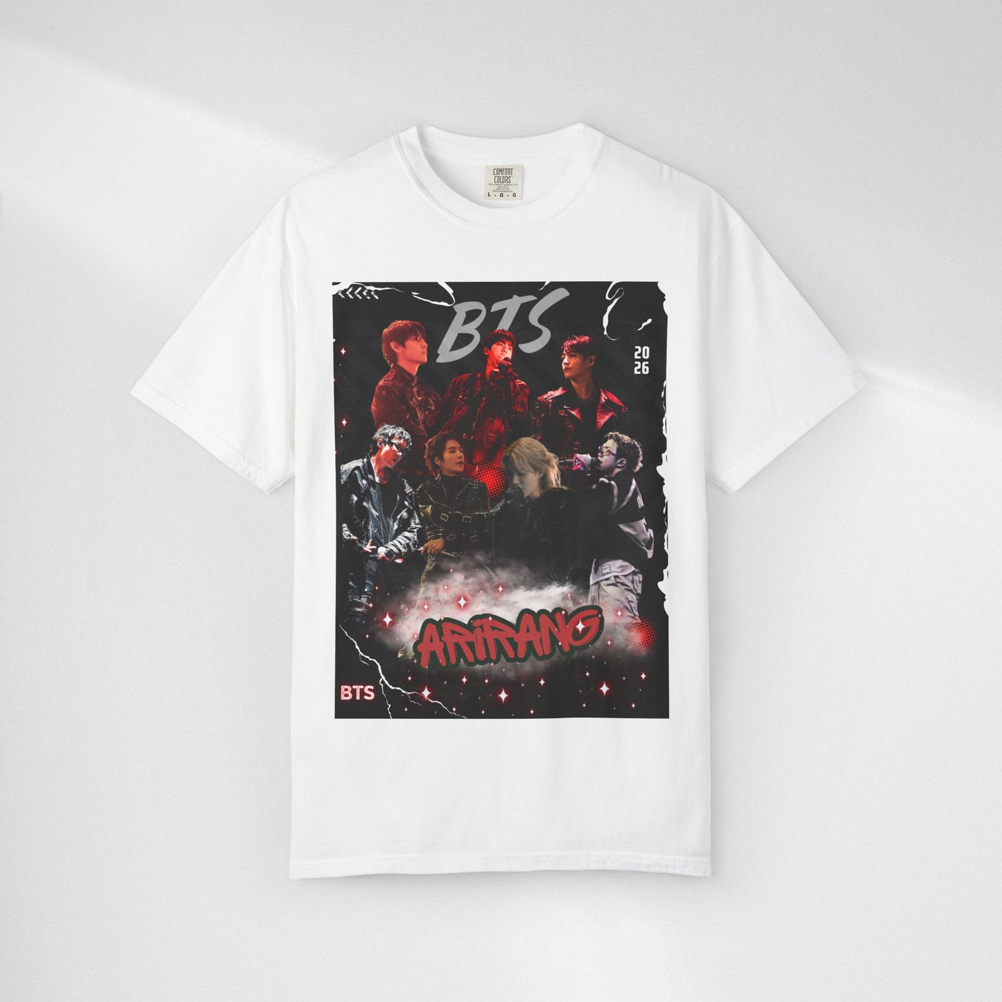 BTS ARIRANG Graphic T-Shirt — "Arirang" BTS Style Concert Tee