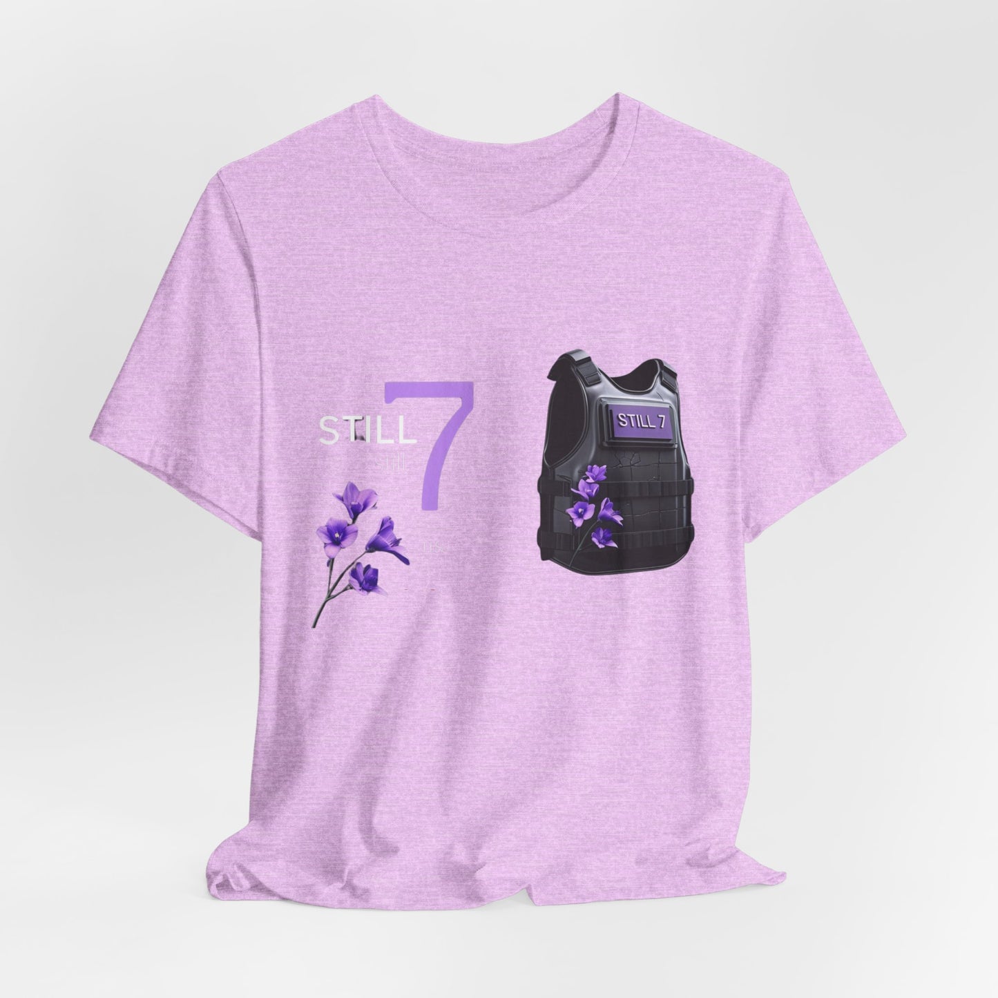 Bulletproof Vest Floral Tee — “I Am The Proof” Graphic T‑Shirt