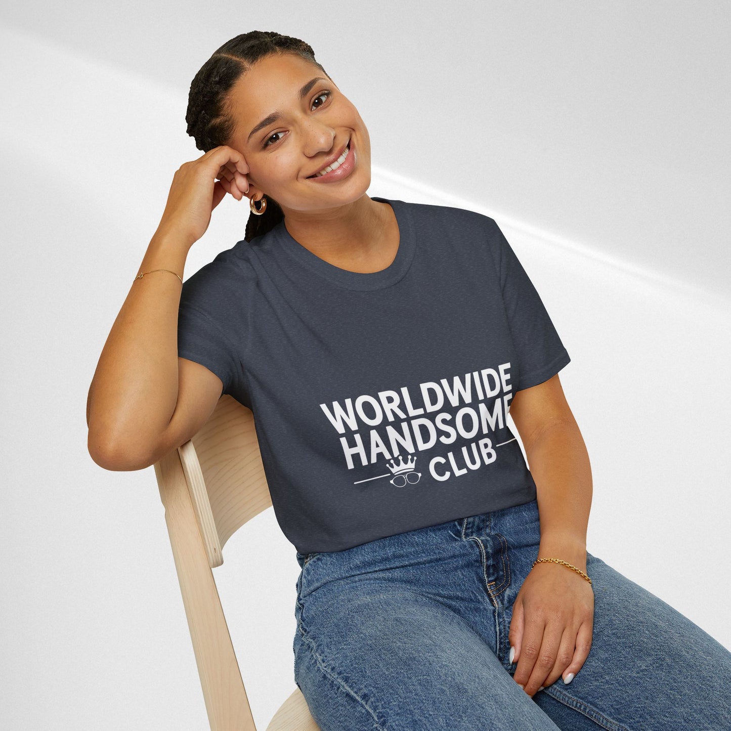 Worldwide Handsome T-Shirt — "jin worldwide handsome" Fan Tee