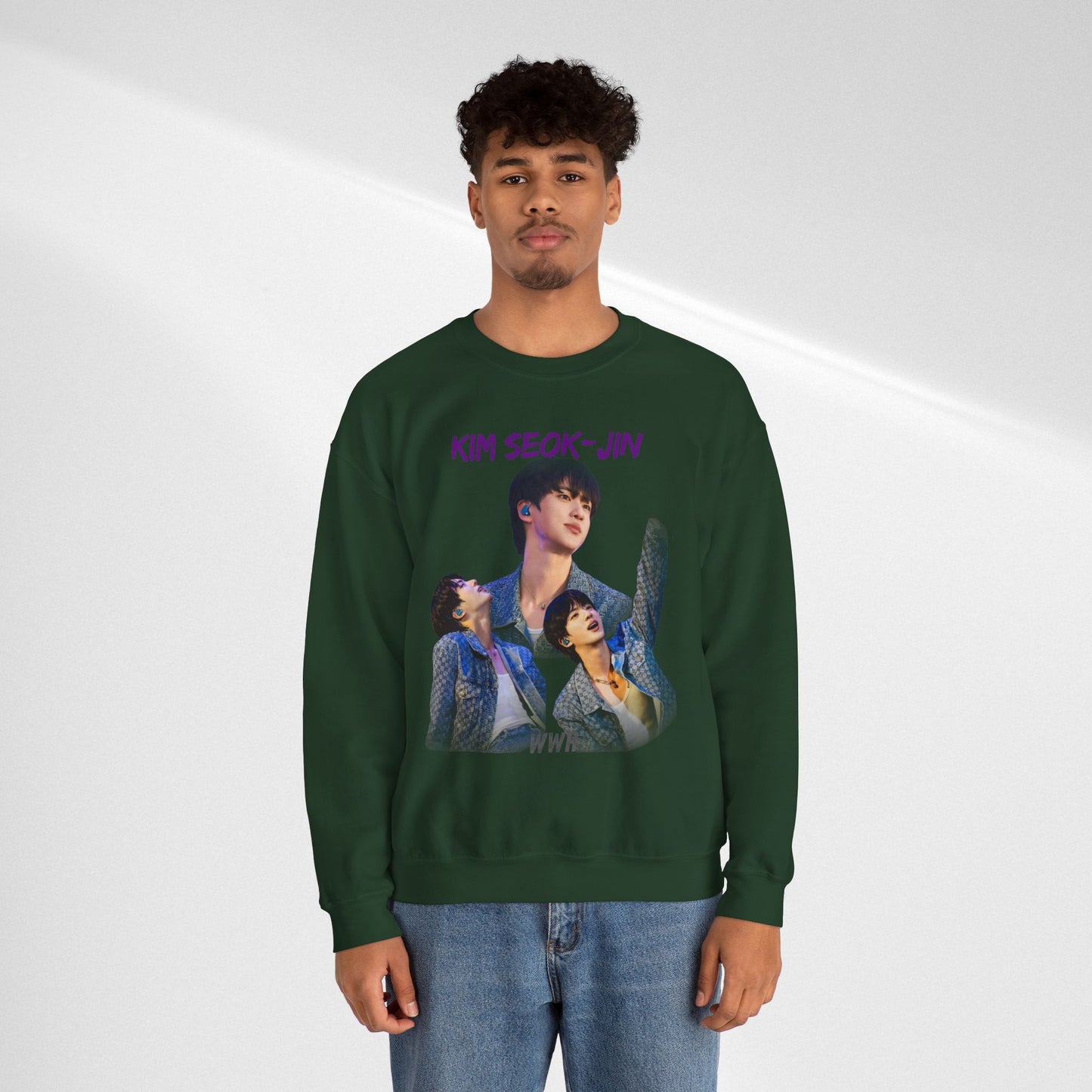 JIN Photo Collage Crewneck Sweatshirt