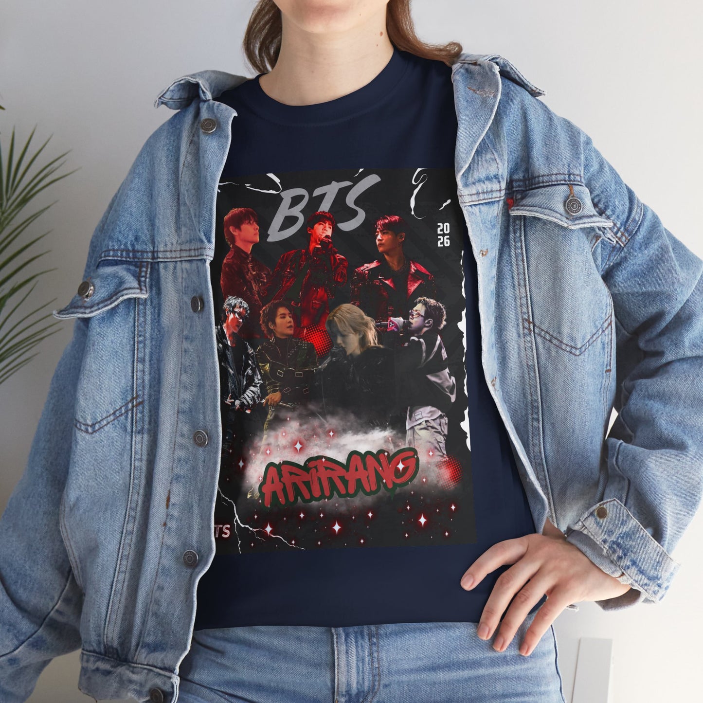BTS Album Art Graphic Tee — 'Arirang' Fan Shirt