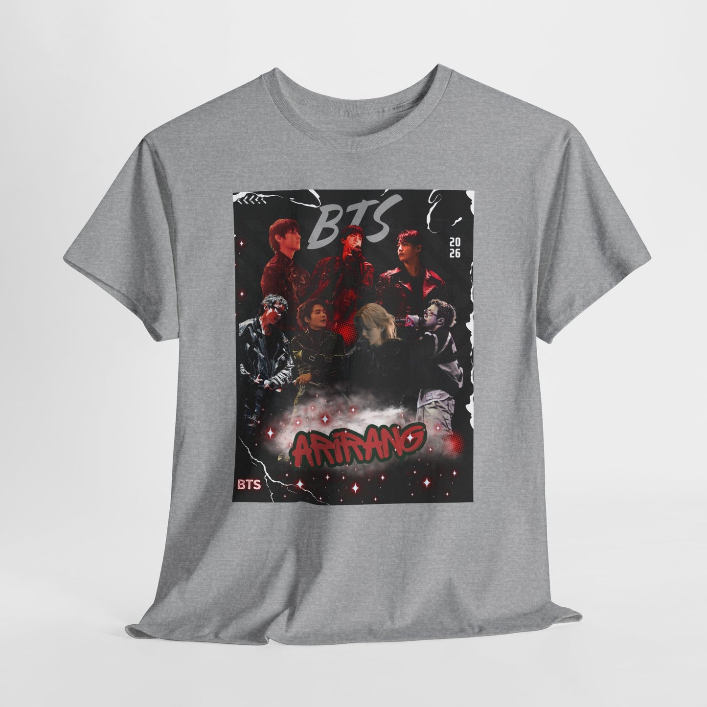 BTS Album Art Graphic Tee — 'Arirang' Fan Shirt