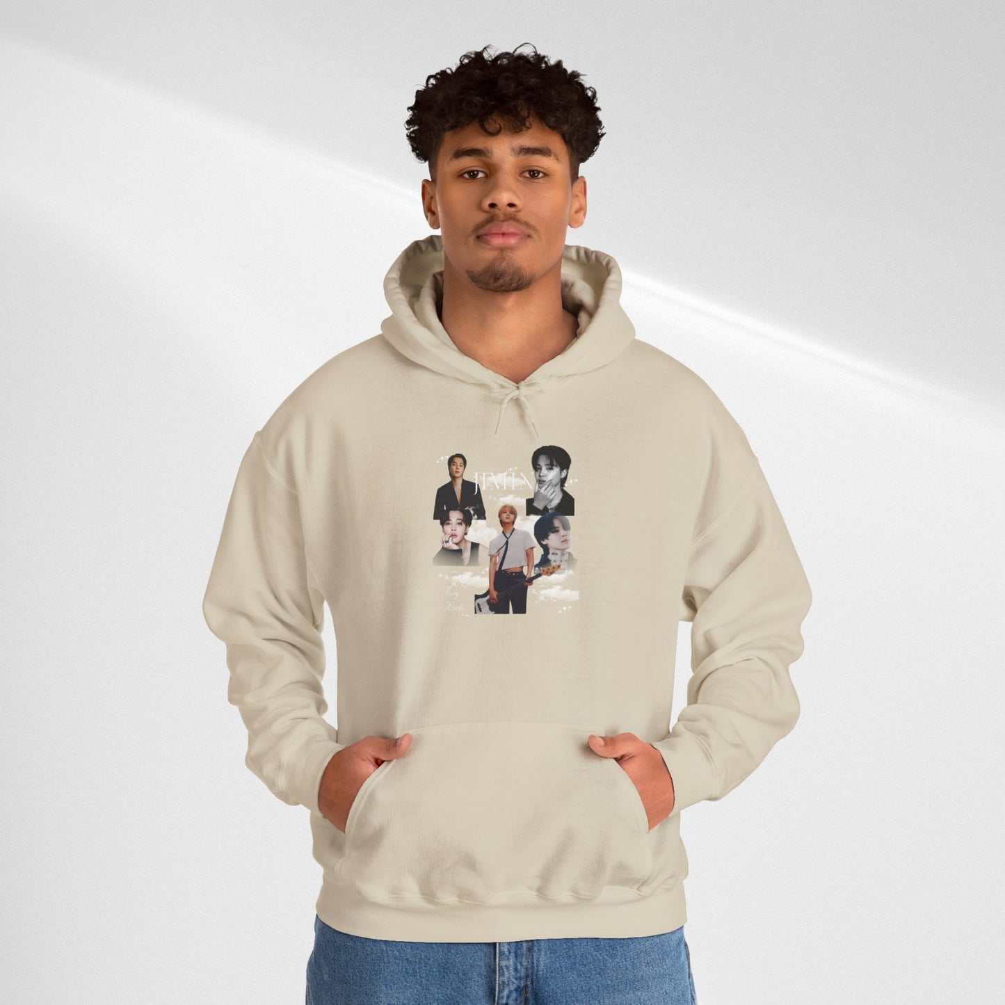 K-Pop Idol JIMIN  Photo Collage Hoodie — Aesthetic Fan Pullover