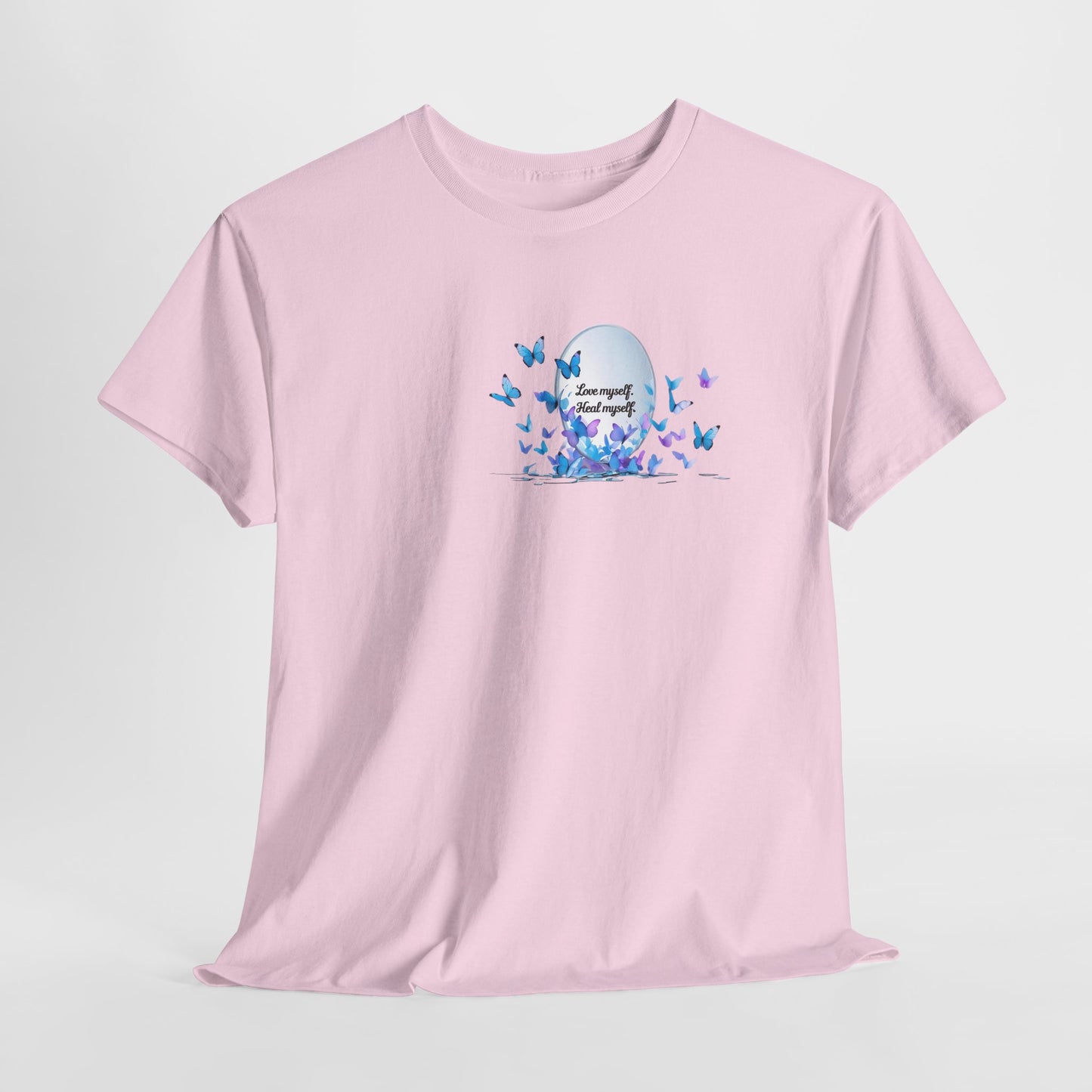 Butterfly Moon T-Shirt — "Strength Through Change" Inspirational Tee
