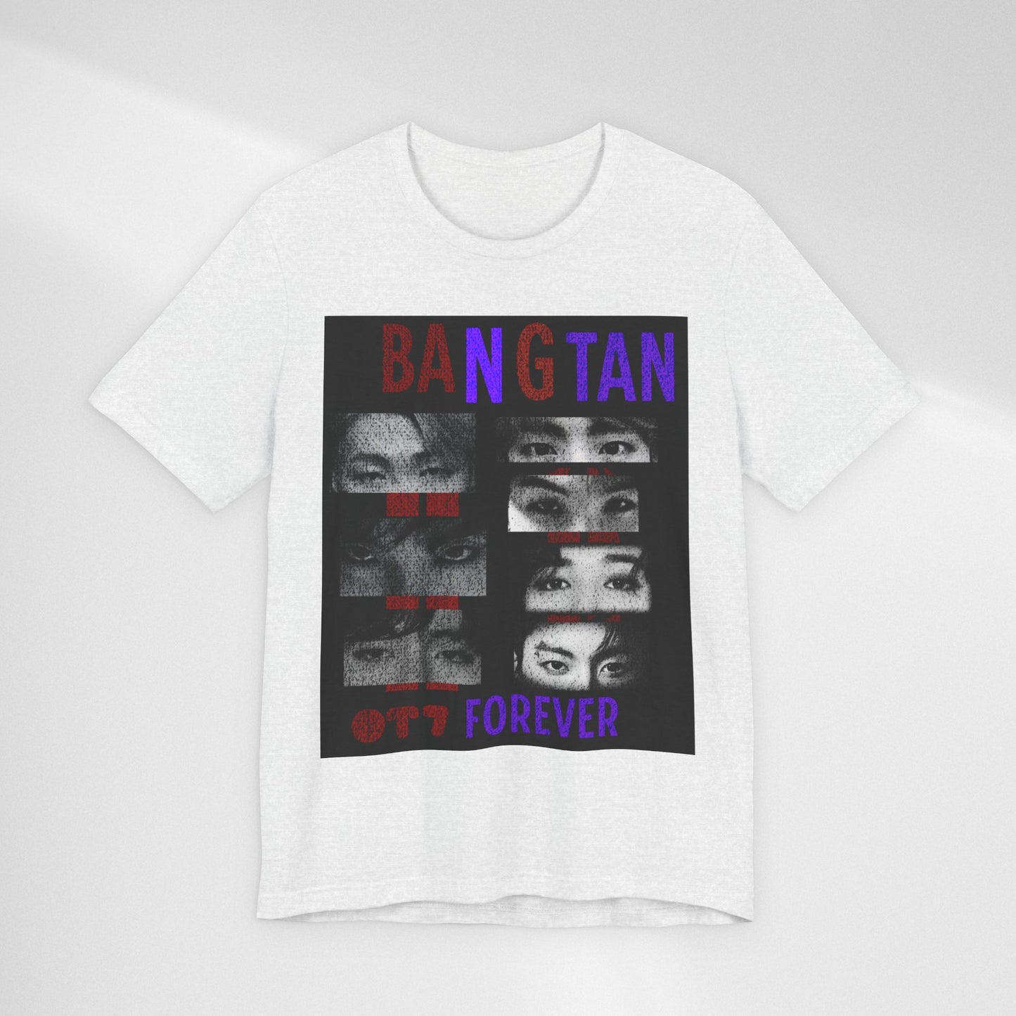 Bangtan Forever BTS Eyes Graphic Tee – K‑Pop Fan Shirt